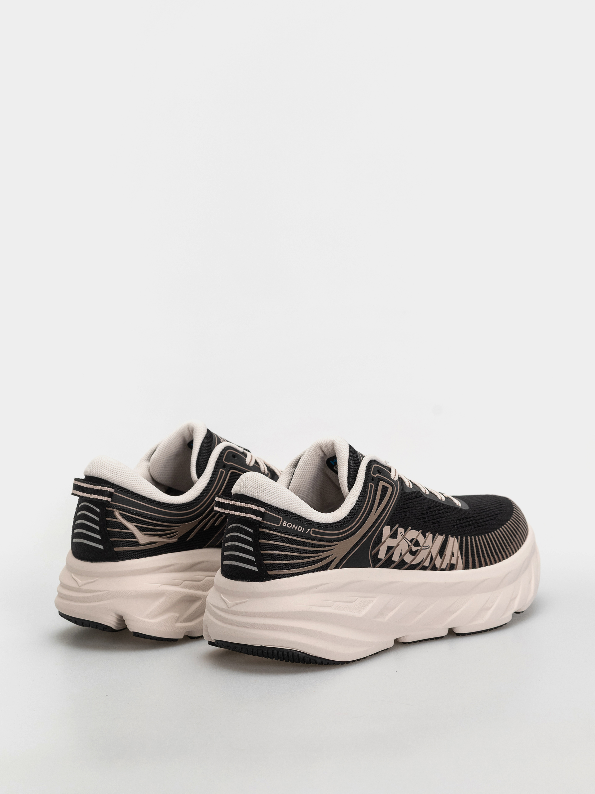 Boty Hoka Bondi 7 Wmn (black/rose cream)
