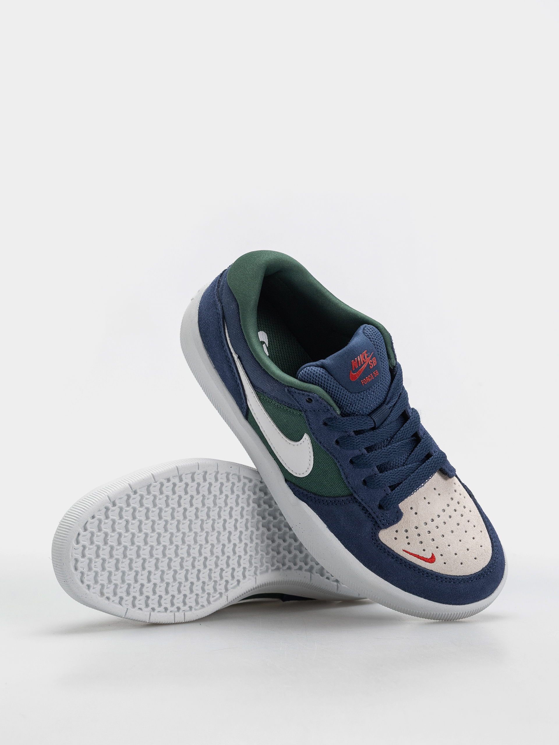 Boty Nike SB Force 58 (navy/summit white/noble green/white)