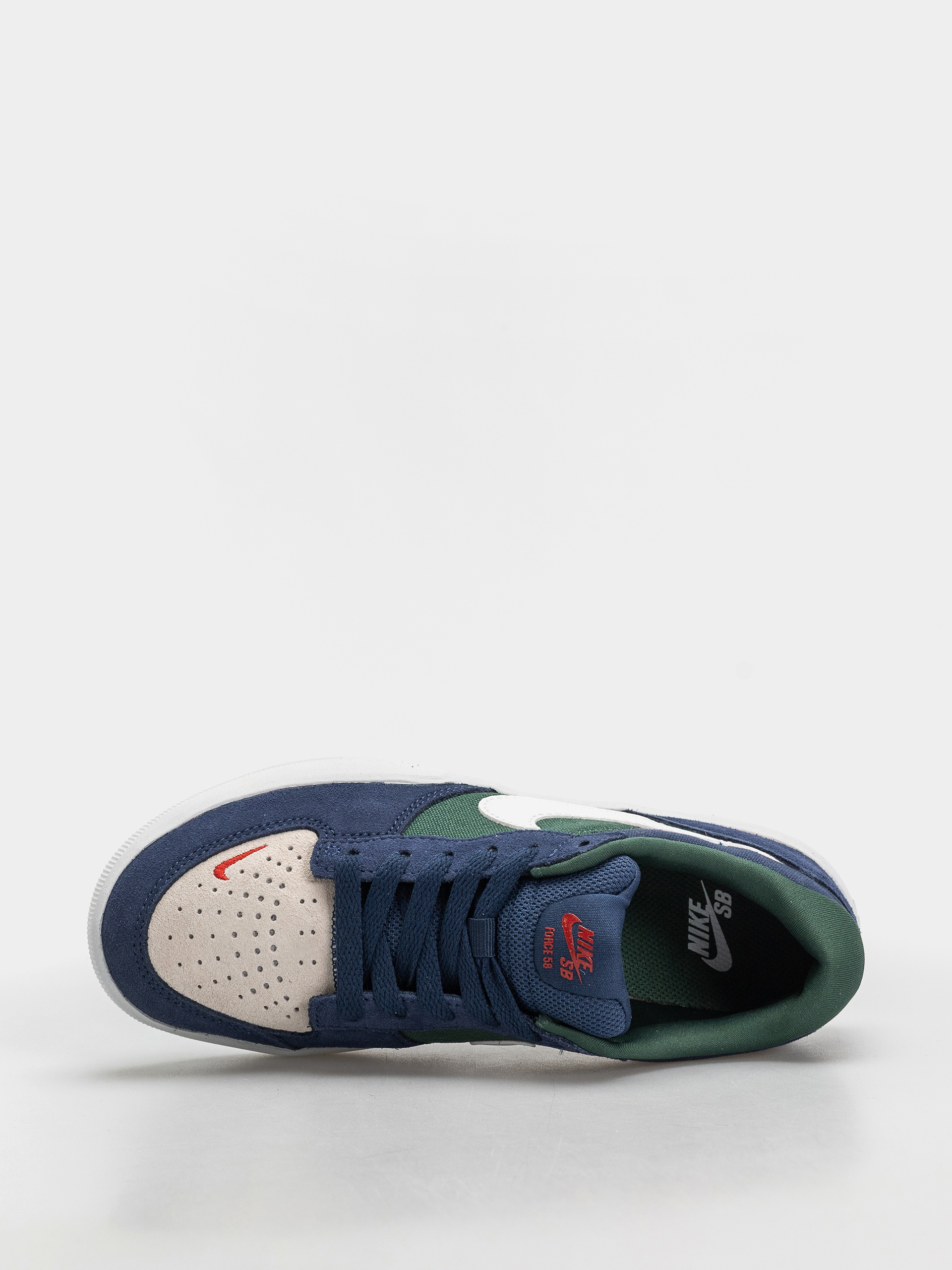 Boty Nike SB Force 58 (navy/summit white/noble green/white)