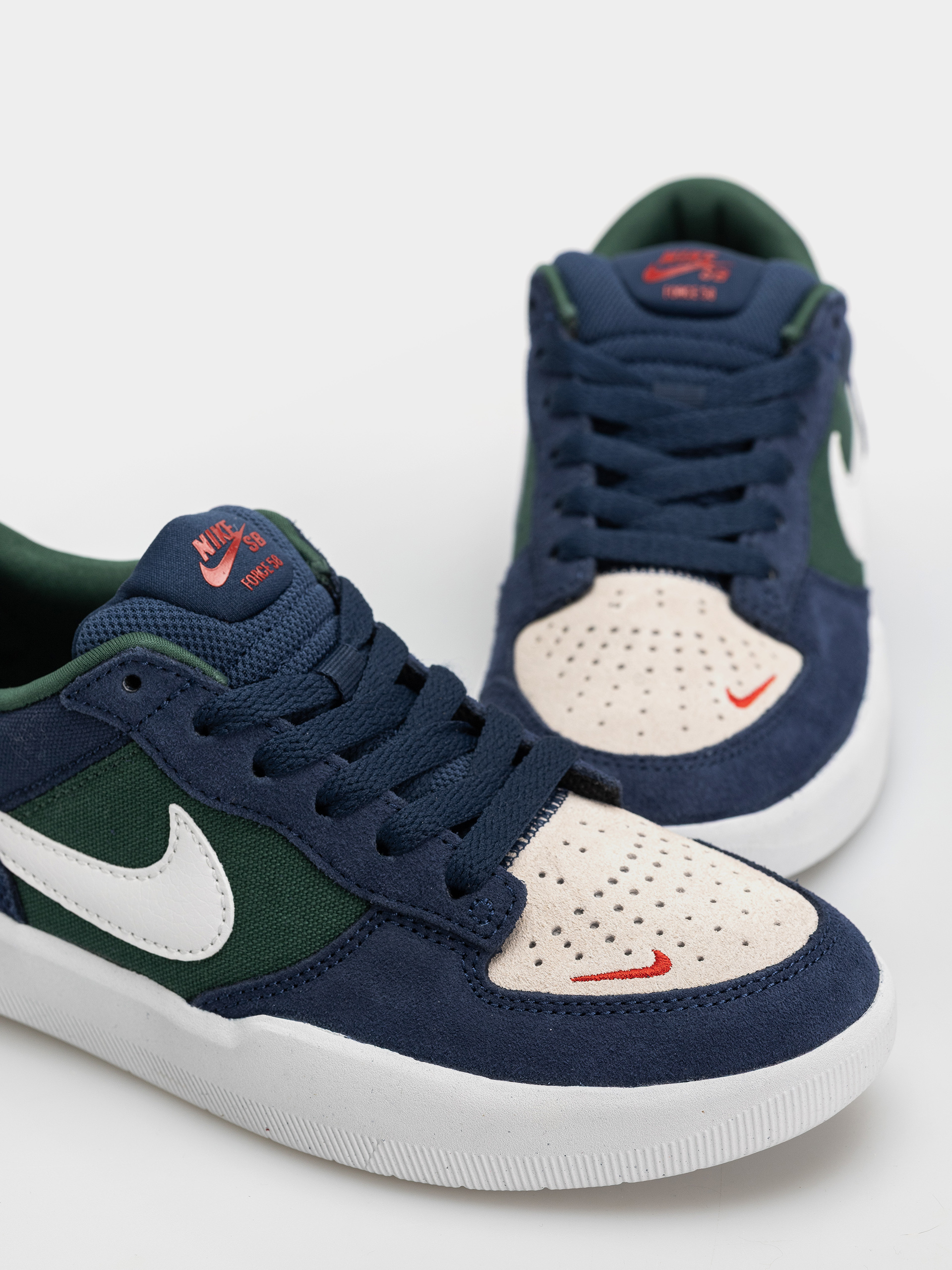 Boty Nike SB Force 58 (navy/summit white/noble green/white)