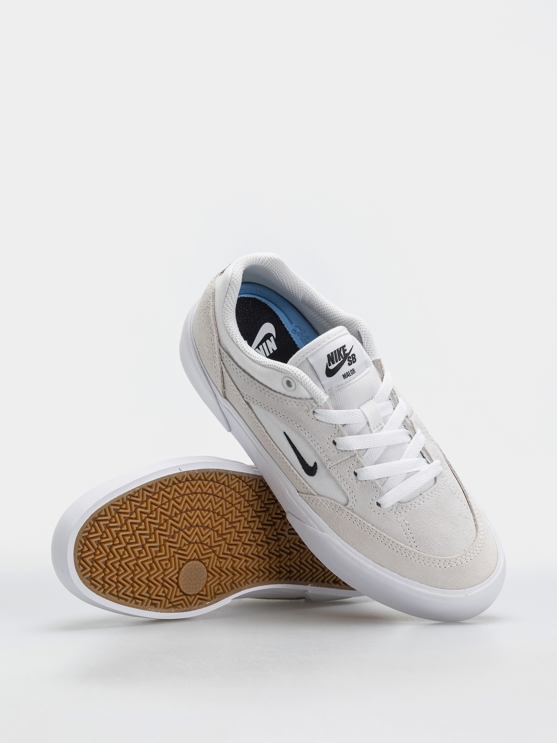 Boty Nike SB Malor (white/black/summit white/gum light brown)
