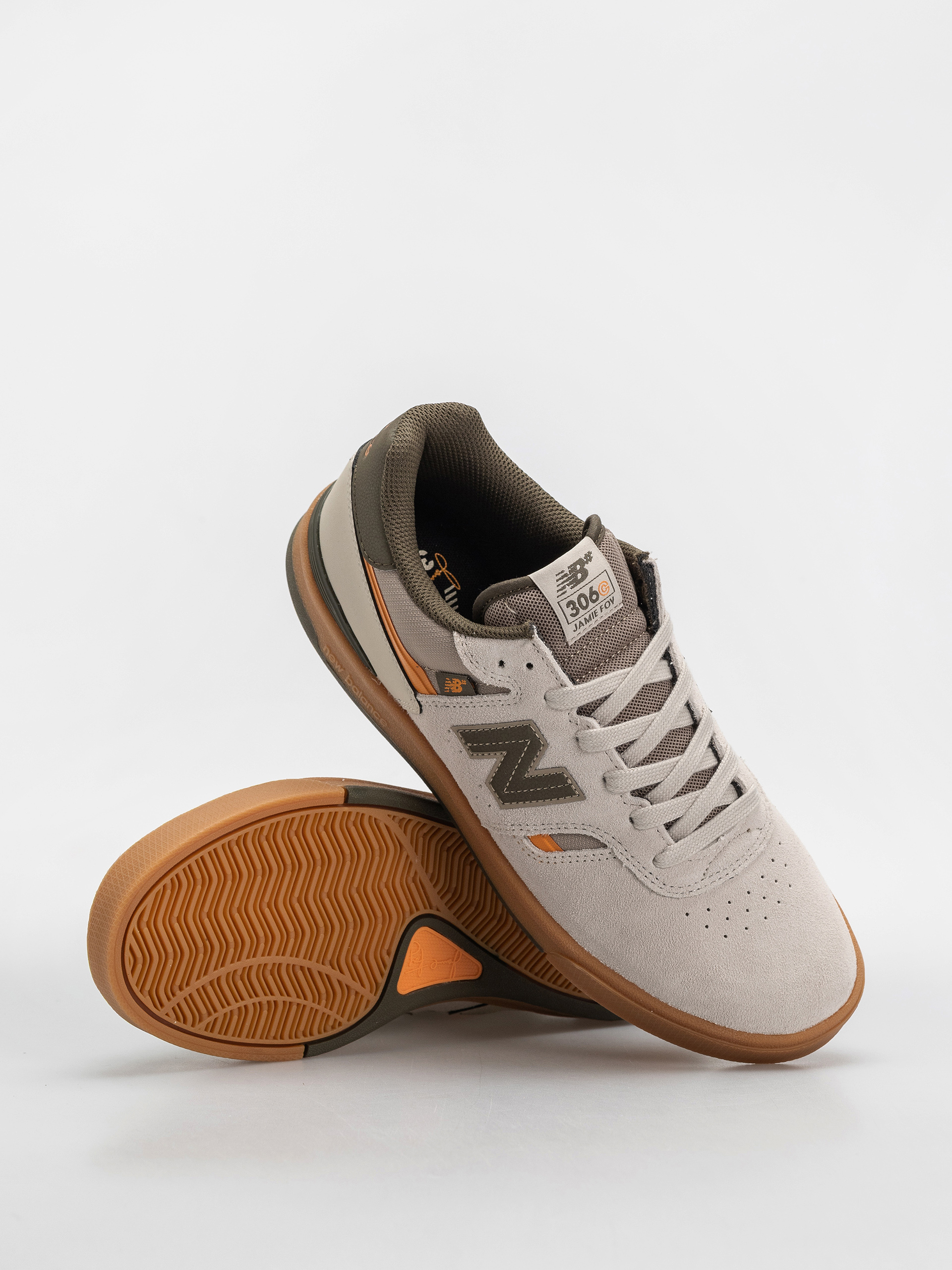 Boty New Balance 306 (timberwolf/dark moss)