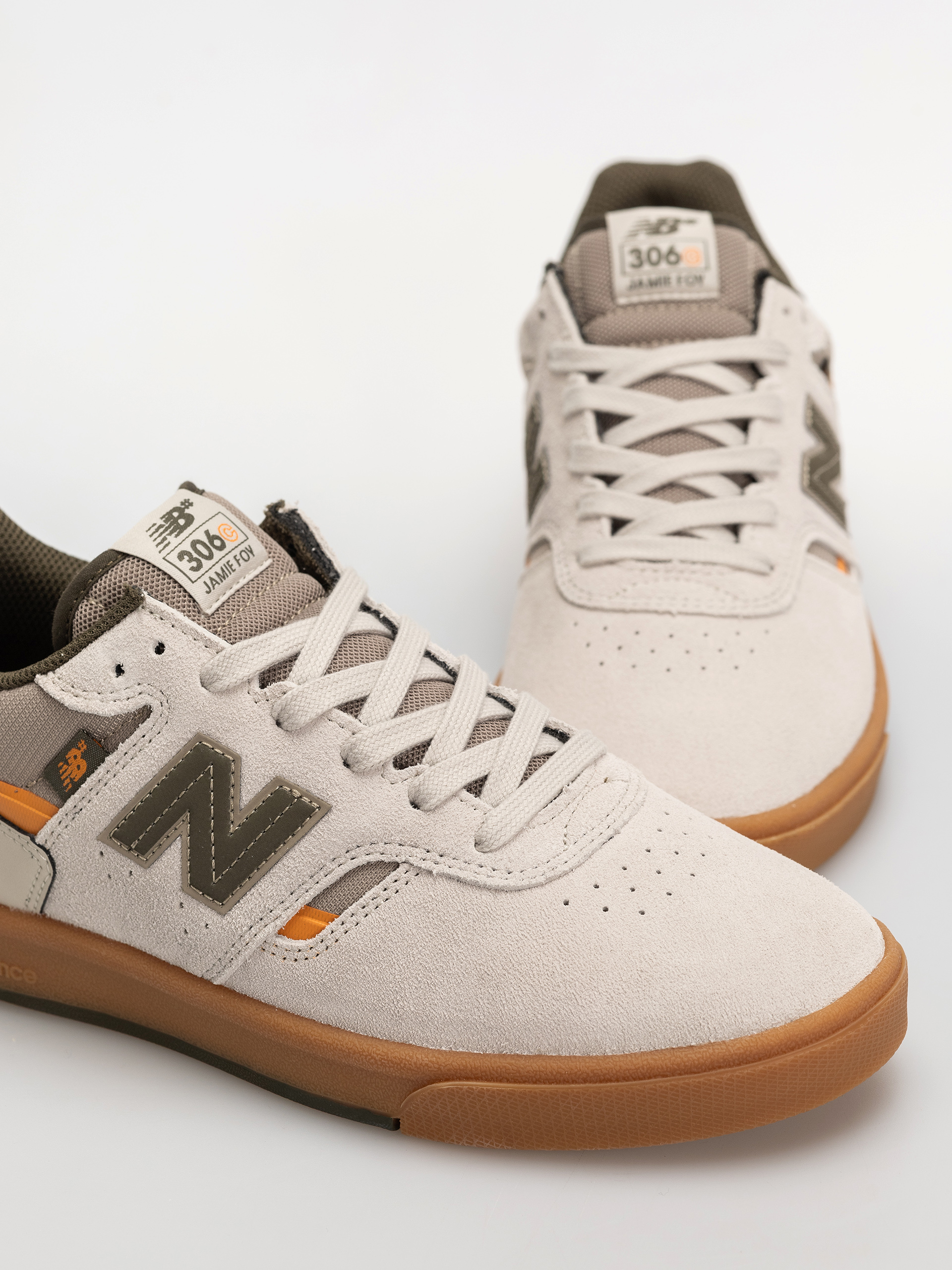 Boty New Balance 306 (timberwolf/dark moss)
