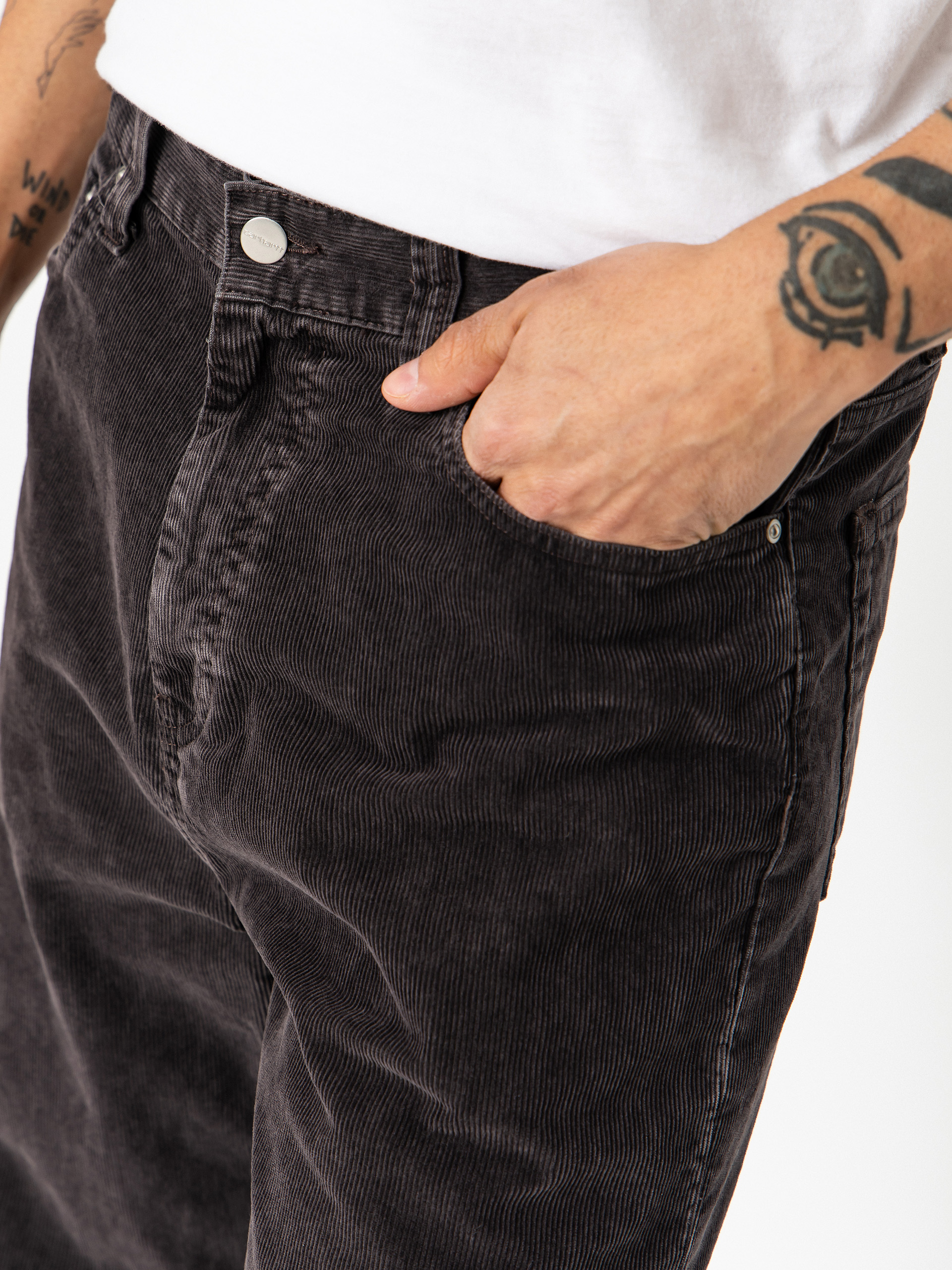 Kalhoty Carhartt WIP Aaron (shale)