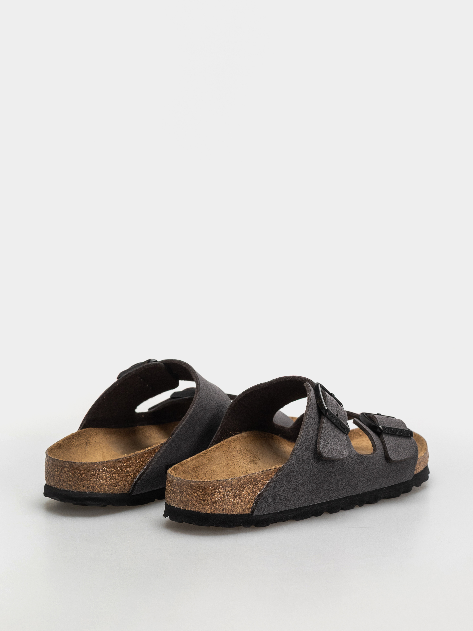Plážovky Birkenstock Arizona Birkibuc Narrow (velvet gray/black)