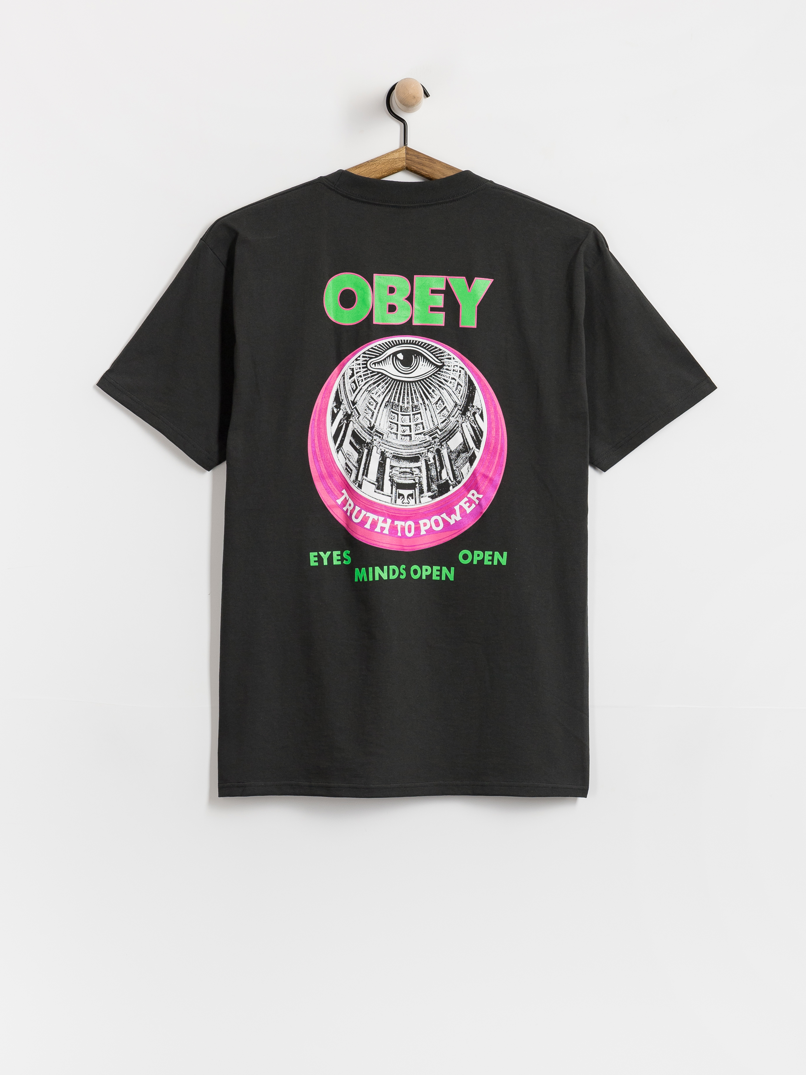 Triu010dko OBEY Truth To Power (vintage black)