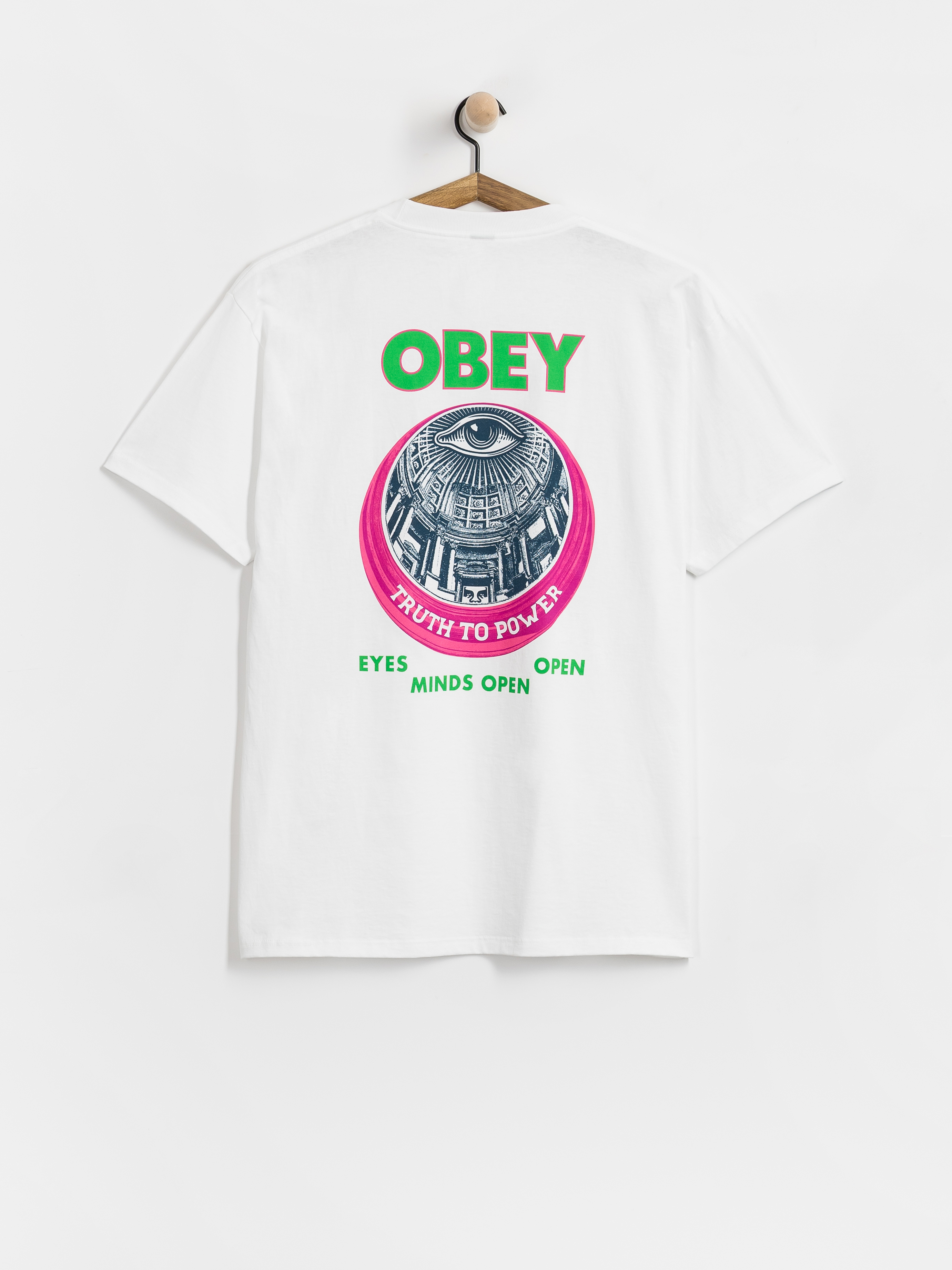 Tričko OBEY Truth To Power (white)