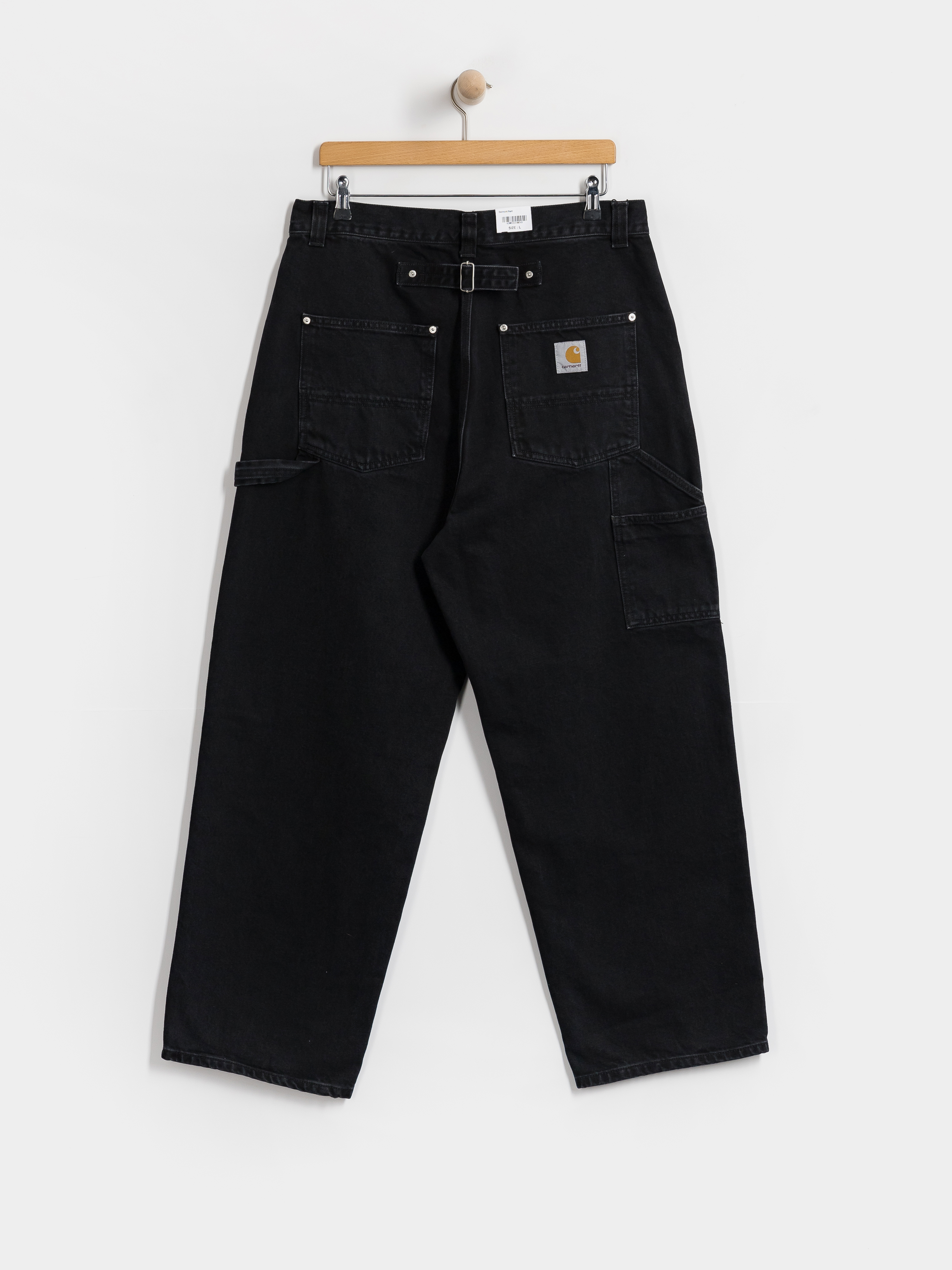 Kalhoty Carhartt WIP Belmont (black stone washed)