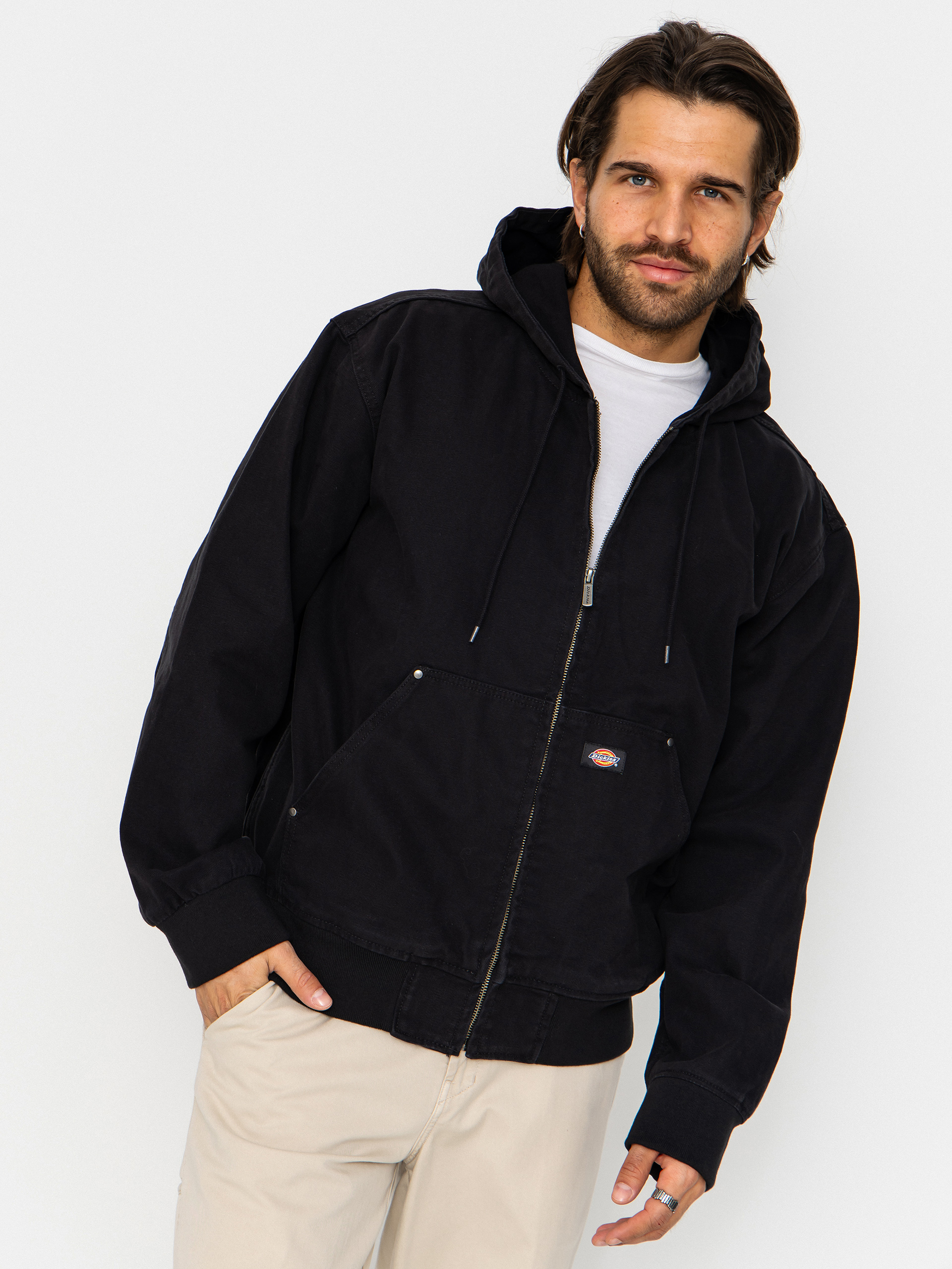 Bunda Dickies Unlined Canvas Hooded Bomber