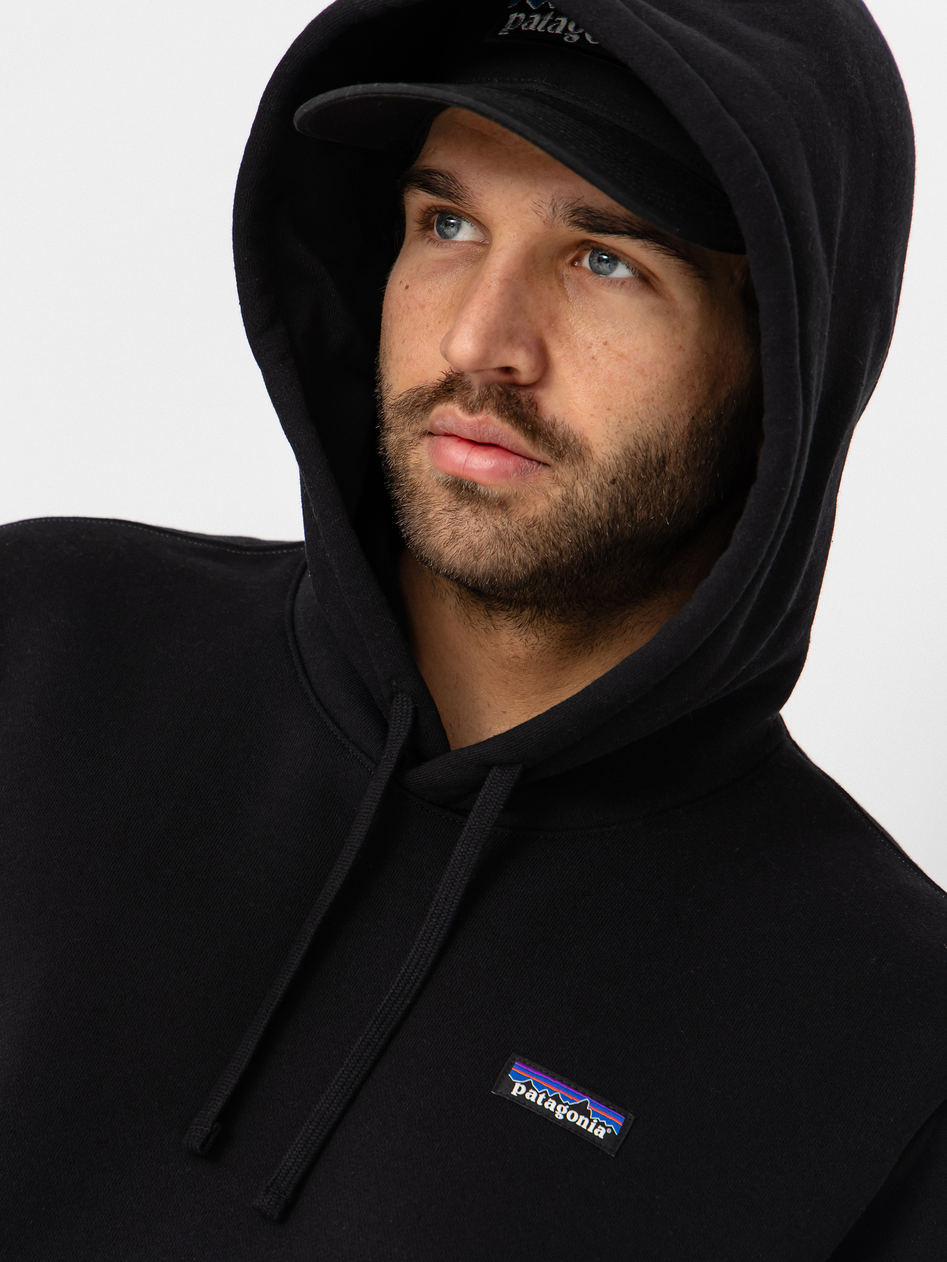 Mikina s kapucí Patagonia P 6 Label Uprisal HD (black)