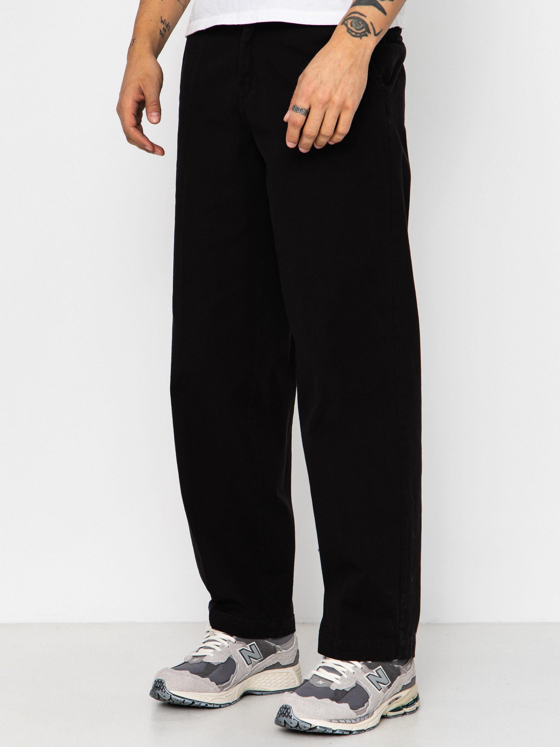 Kalhoty Dickies 247 Loose Garment Dyed Work (black)