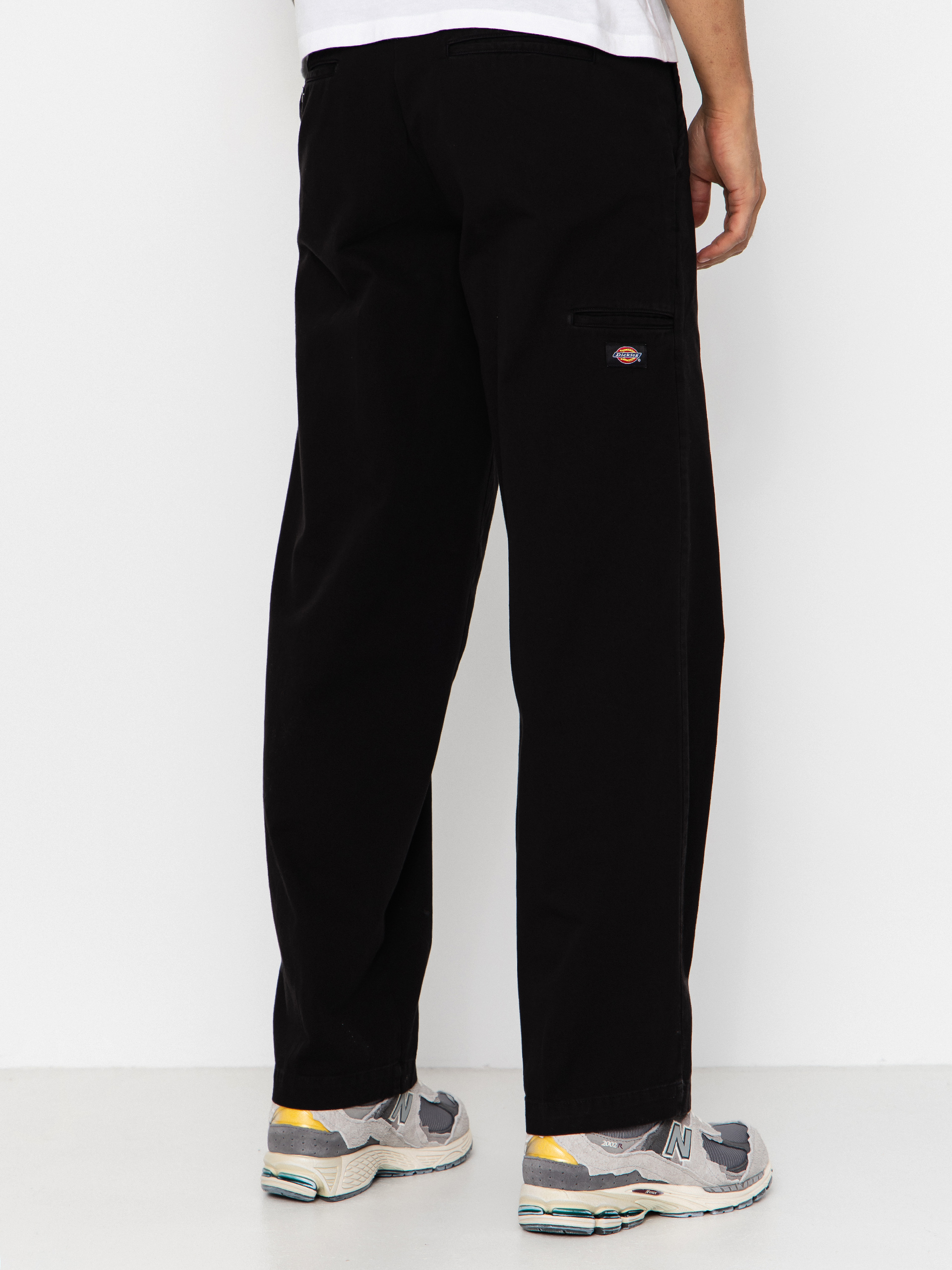 Kalhoty Dickies 247 Loose Garment Dyed Work (black)