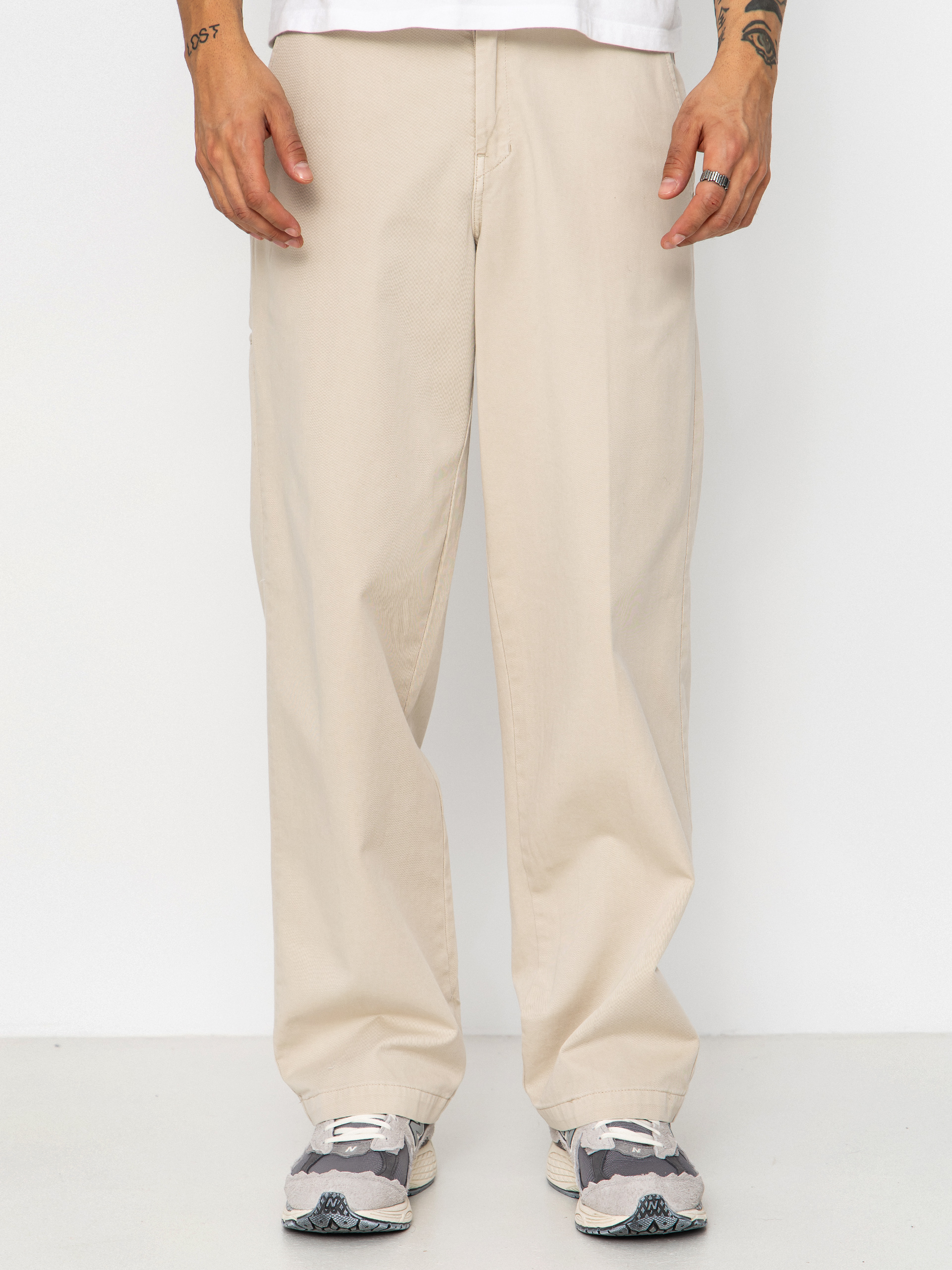 Kalhoty Dickies 247 Loose Garment Dyed Work (stone)