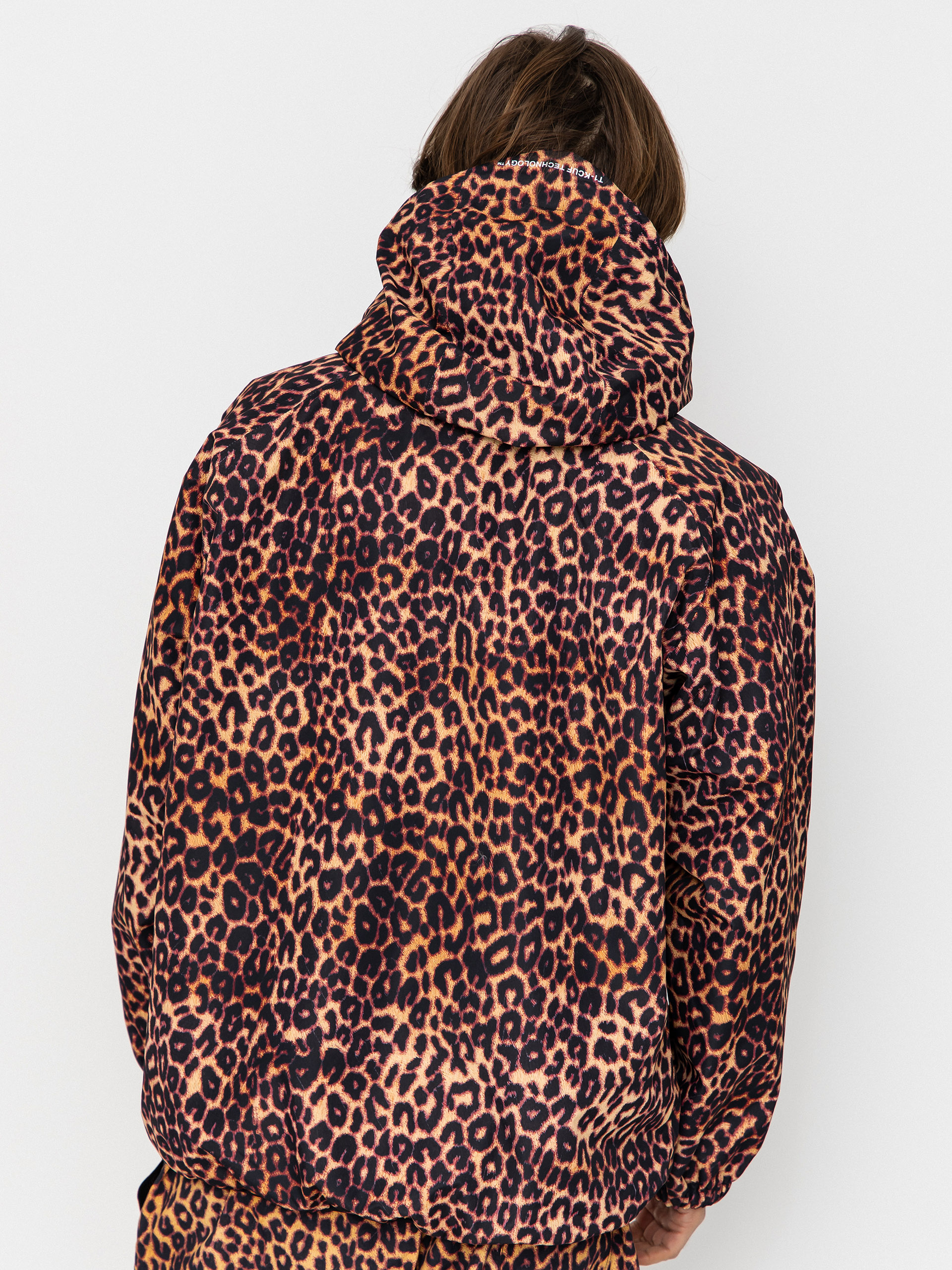 Bunda HUF Rainier Printed Shell (brown)