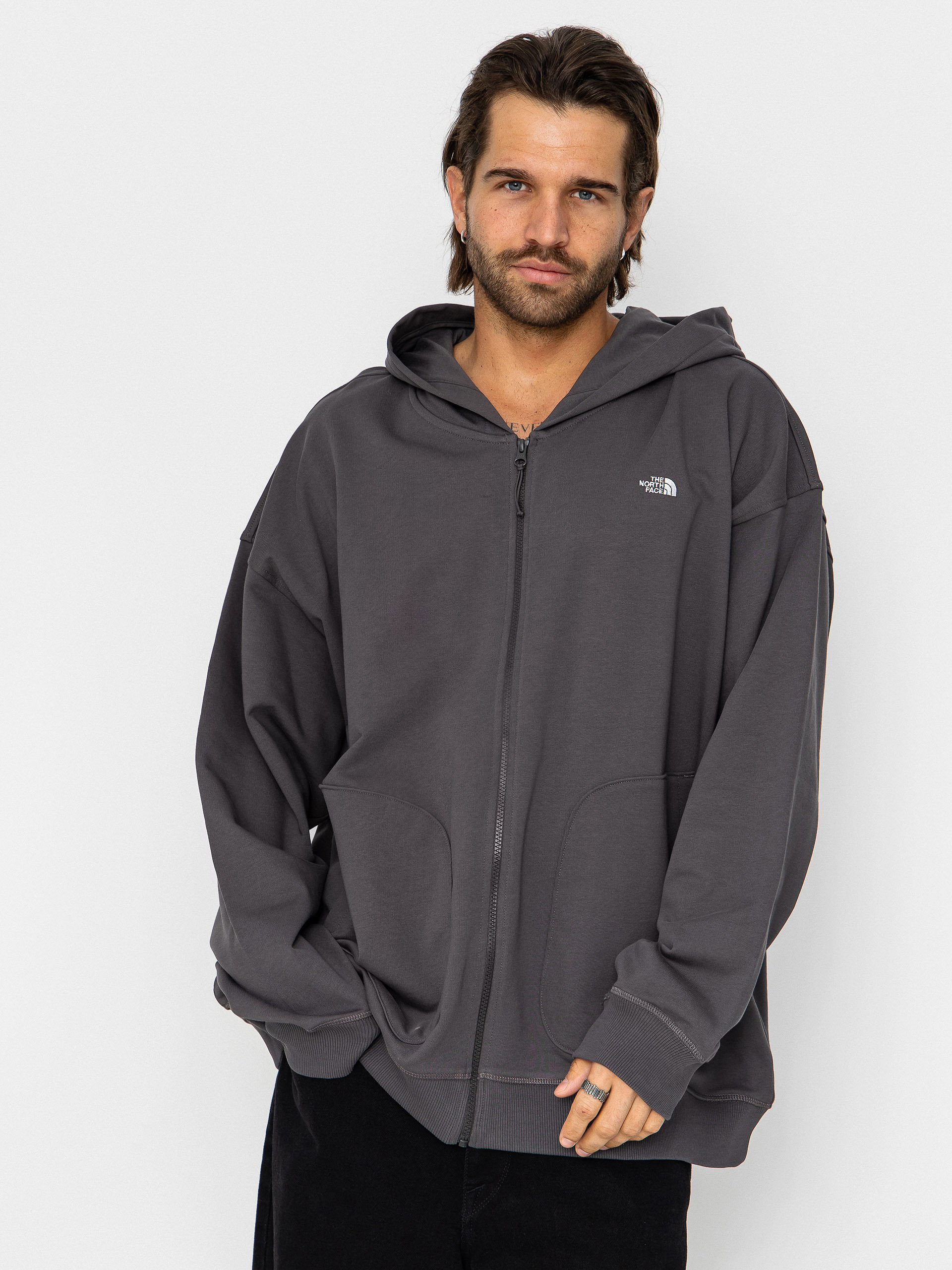 Mikina s kapucí The North Face Essential Oversize ZHD