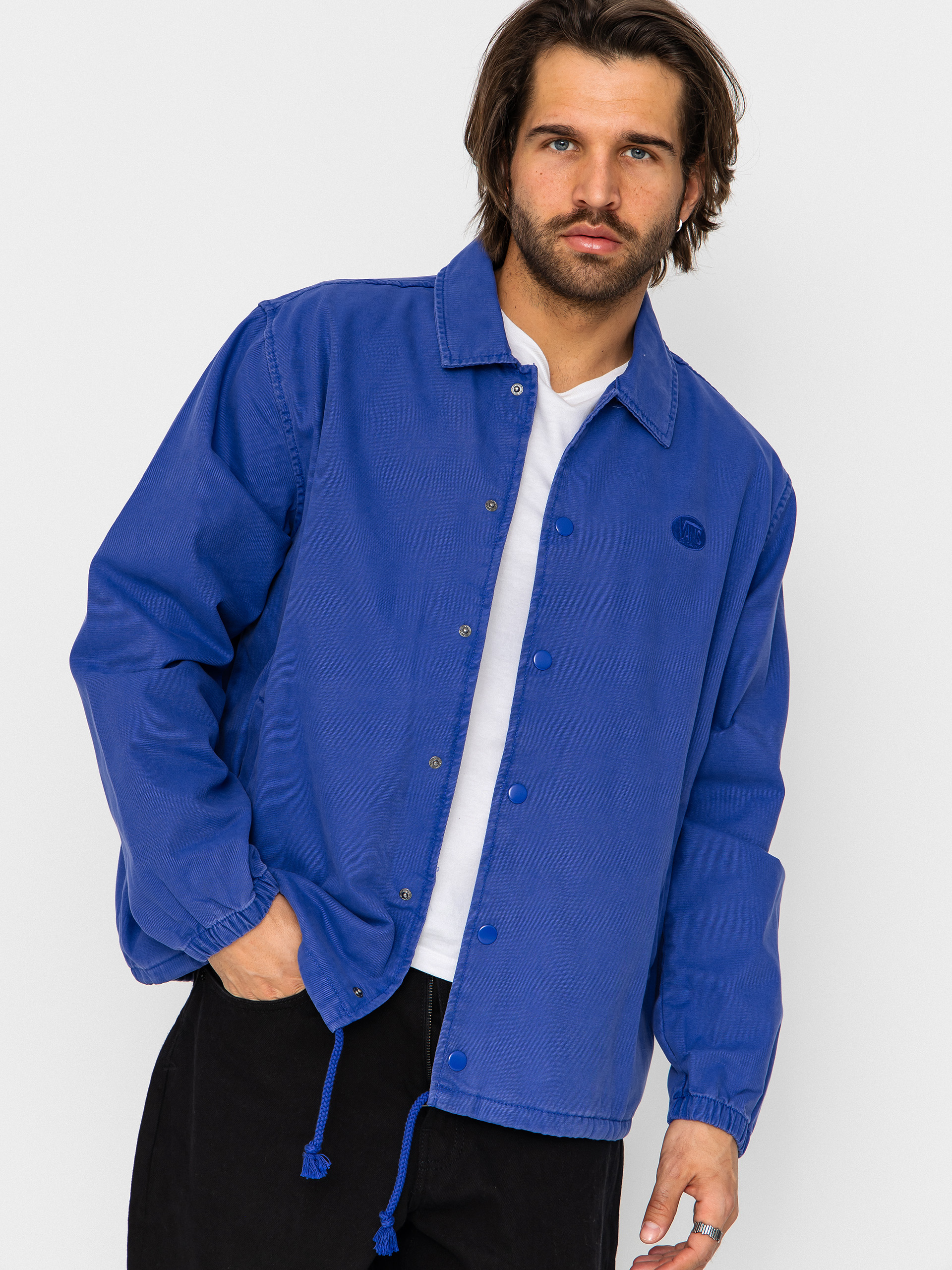 Bunda Vans Torrey Pigment Canvas Coaches (royal cobalt)