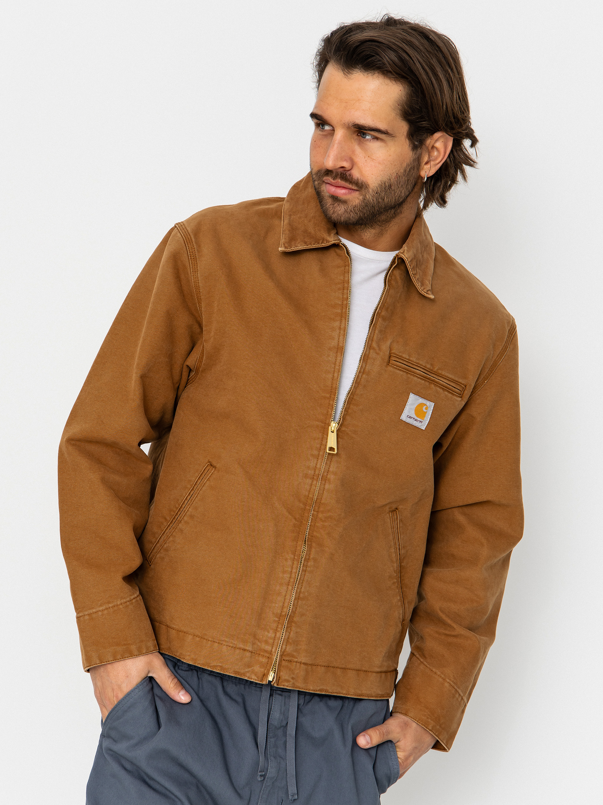 Bunda Carhartt WIP Detroit (hamilton brown/hamilton brown)