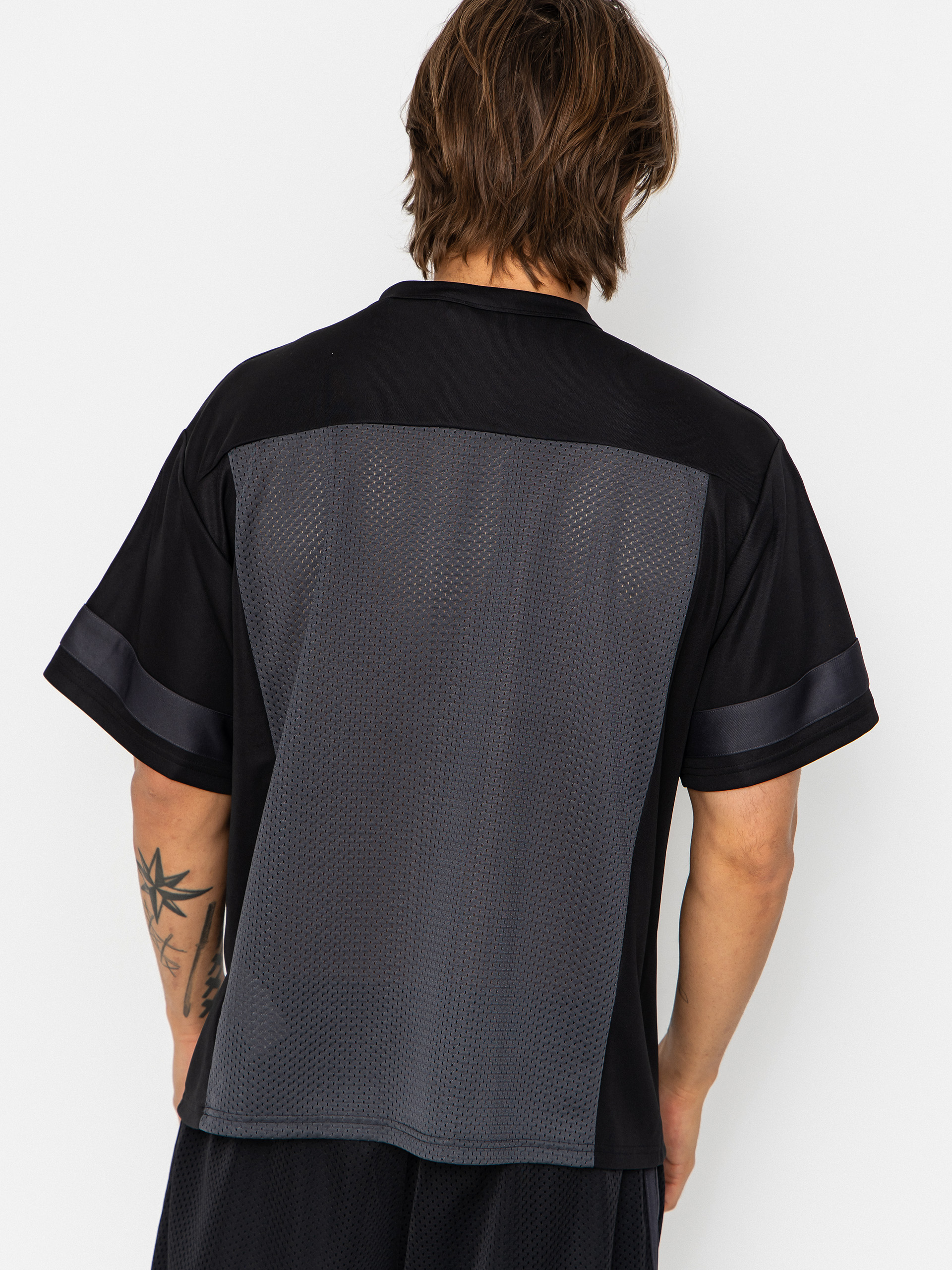 Tričko adidas Tyshawn Jrsy (black/ironmt/carbon)