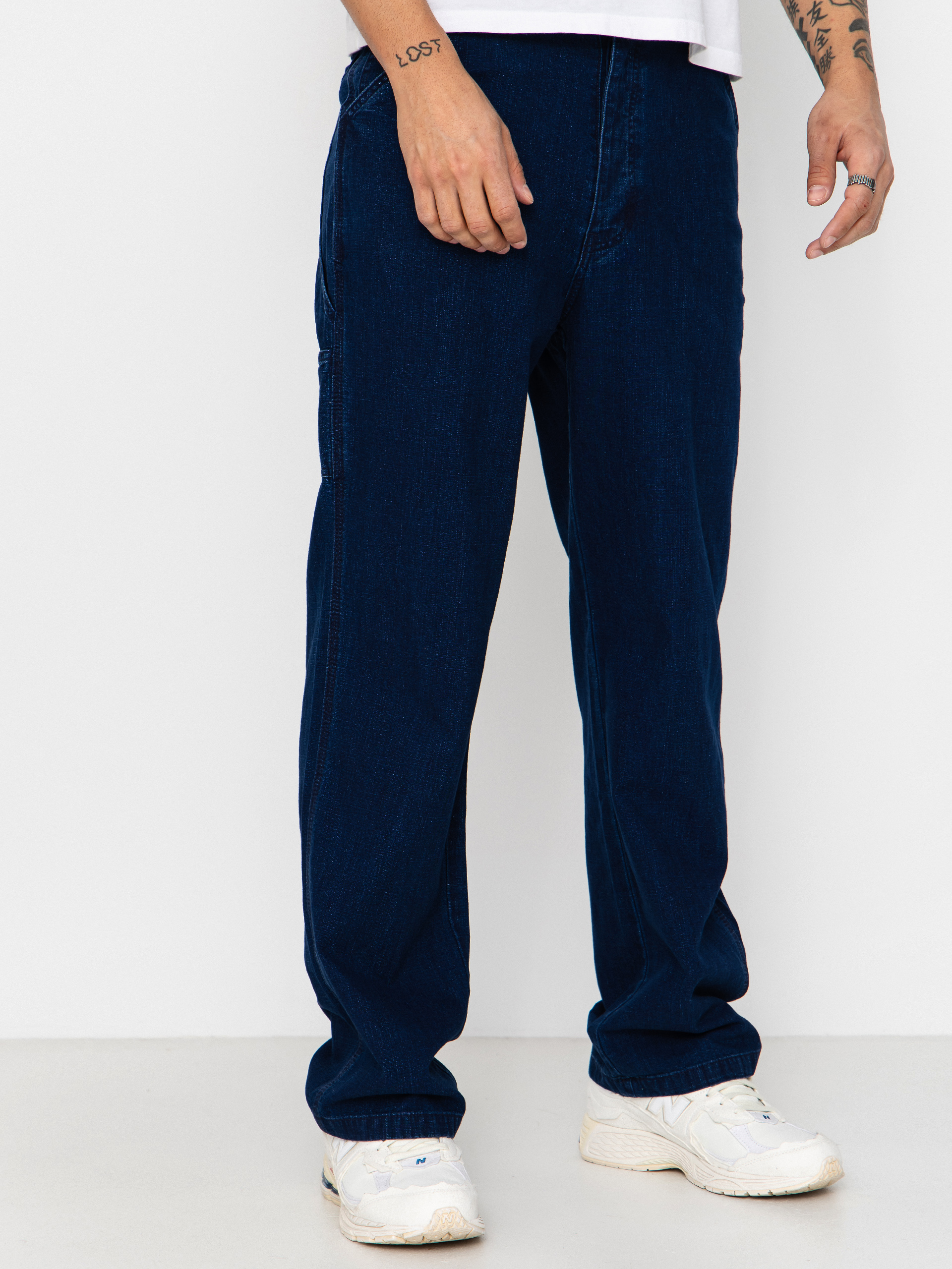 Kalhoty Deus Ex Machina Big Fella Chambray (indigo)