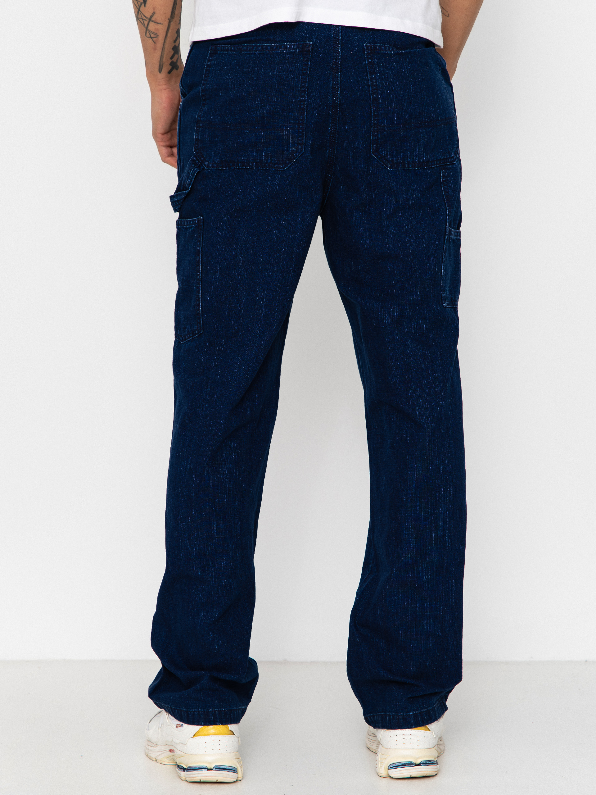 Kalhoty Deus Ex Machina Big Fella Chambray (indigo)