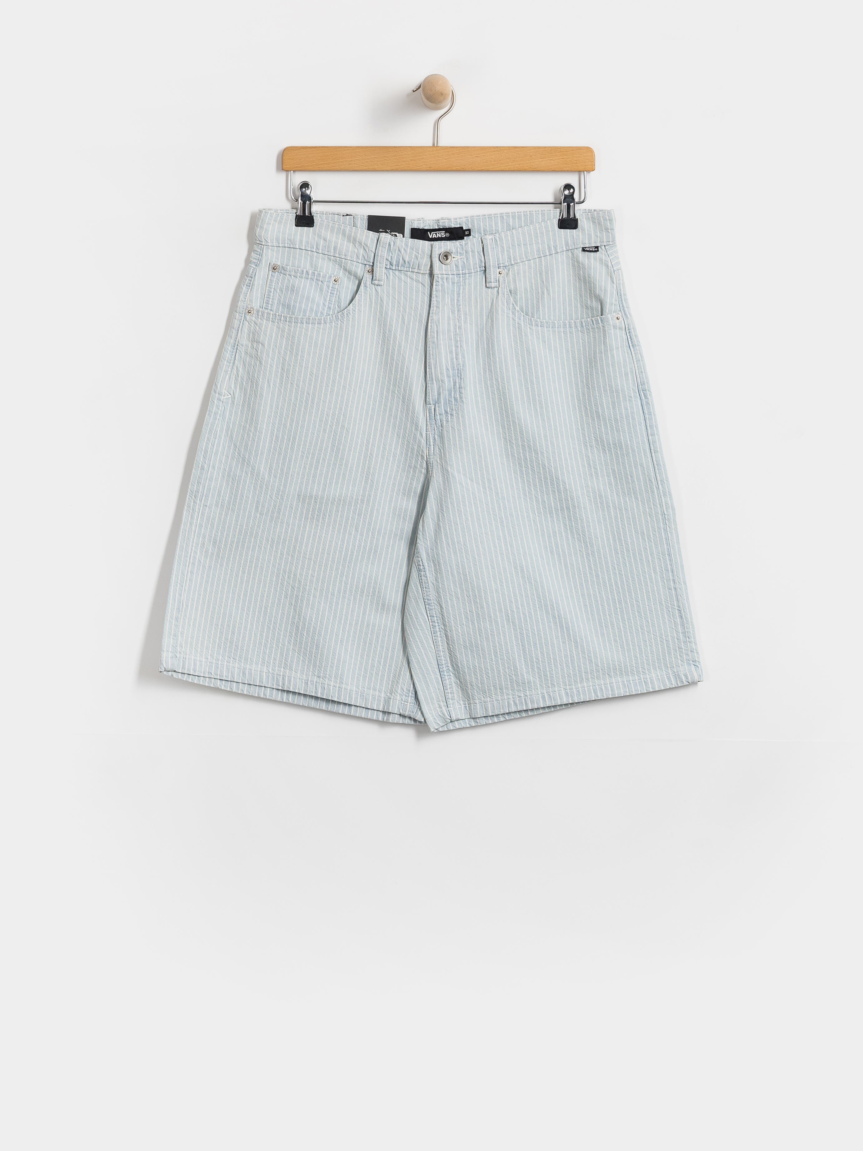 Kraťasy Vans Check 5 Baggy Striped Denim