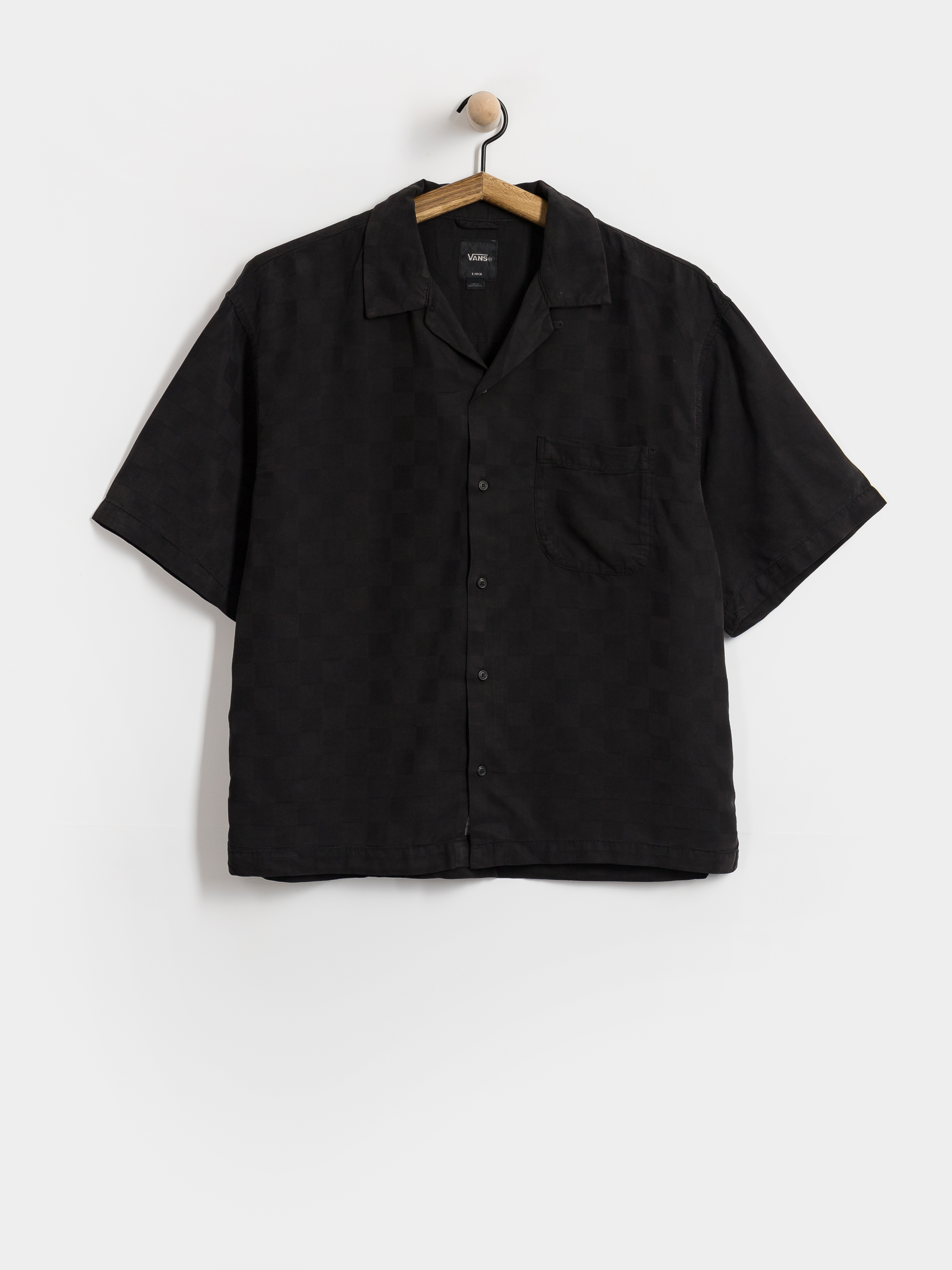 Kou0161ile Vans Van Doren Tencel Check Camp (black)