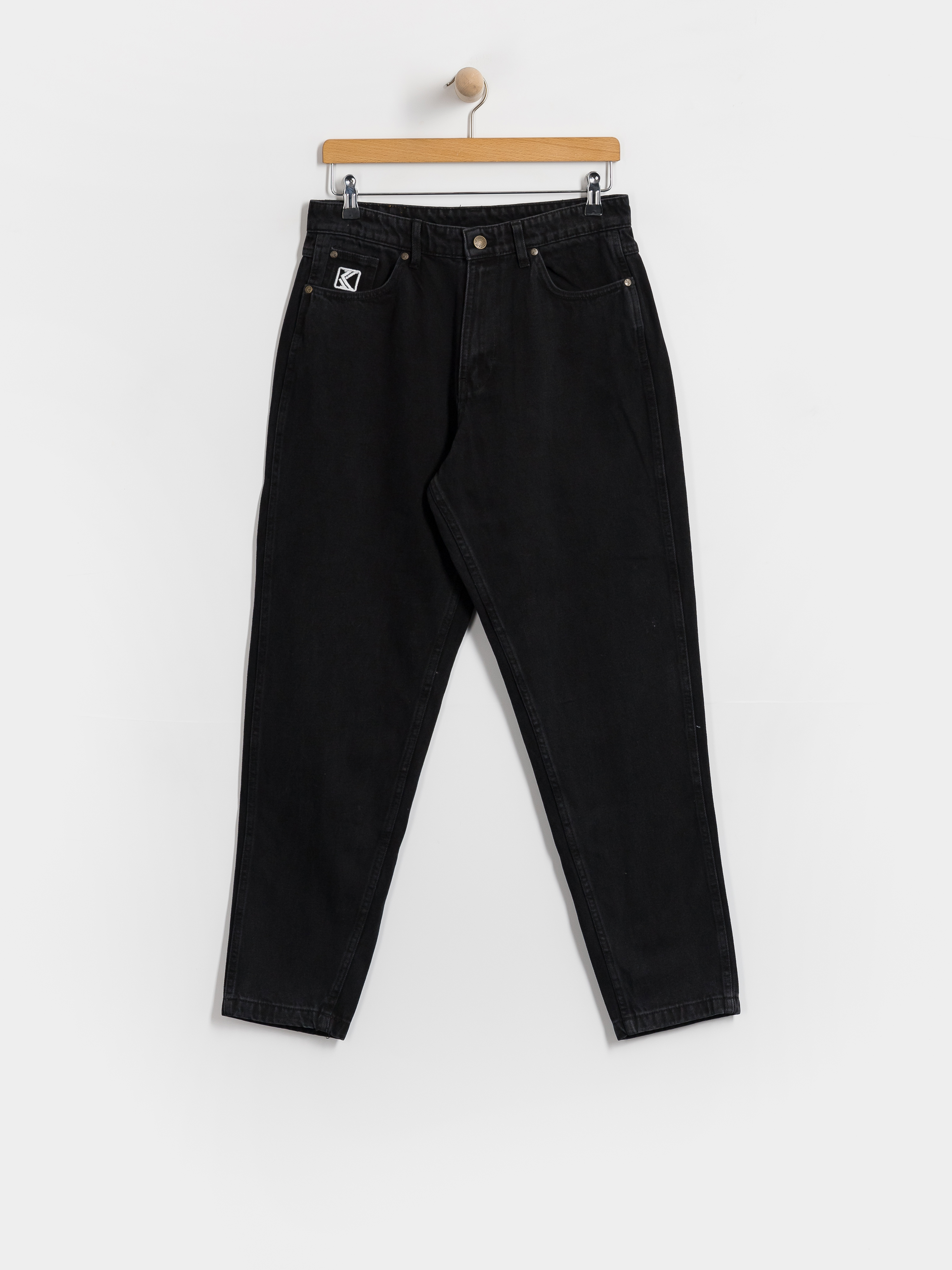 Kalhoty Karl Kani Small Signature Tapered Five Pocket Denim