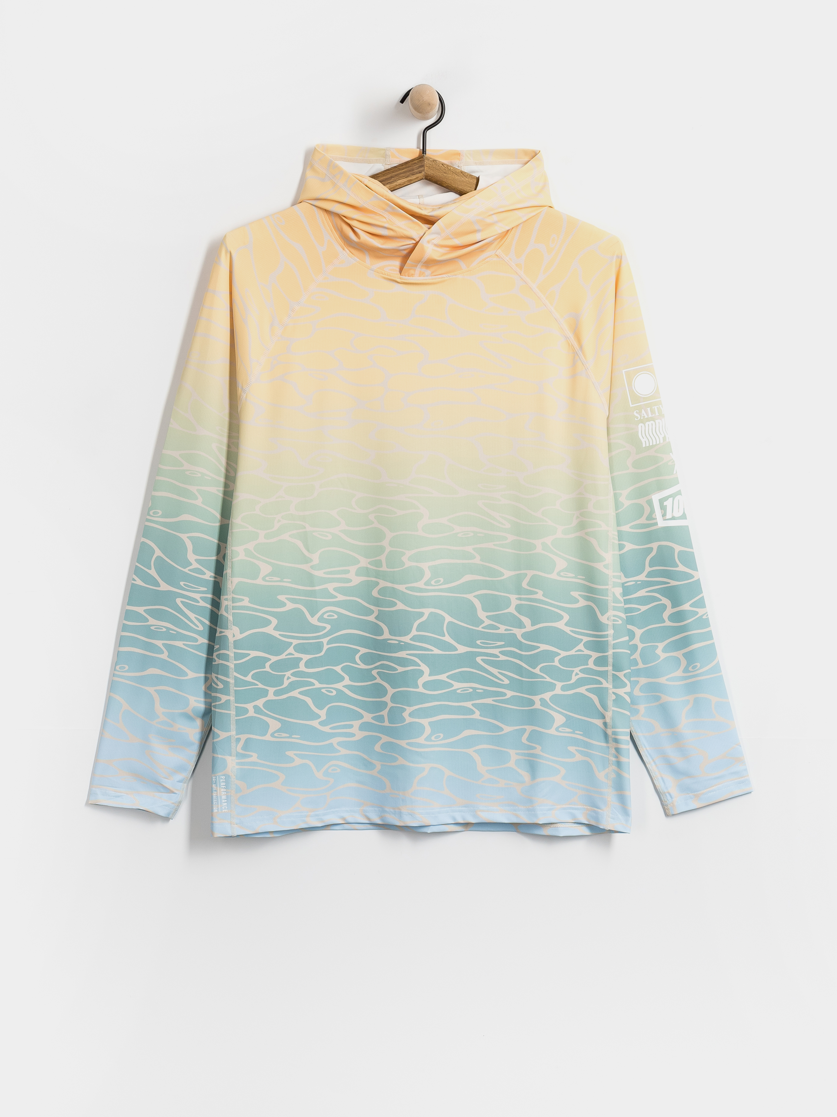 Triko Salty Crew Glare Uv Hoodie Sun Protect (dawn)