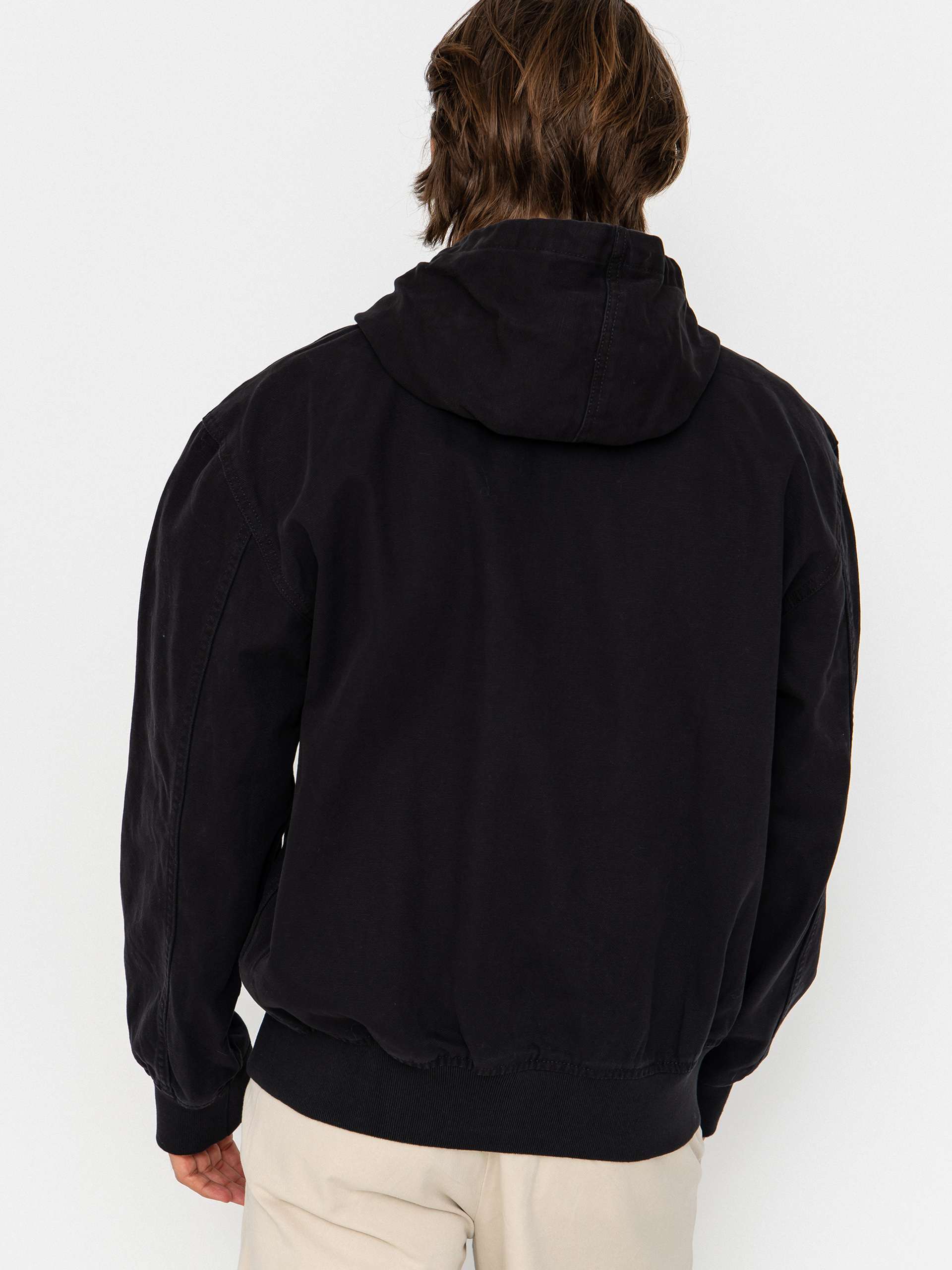 Bunda Dickies Unlined Canvas Hooded Bomber (black)