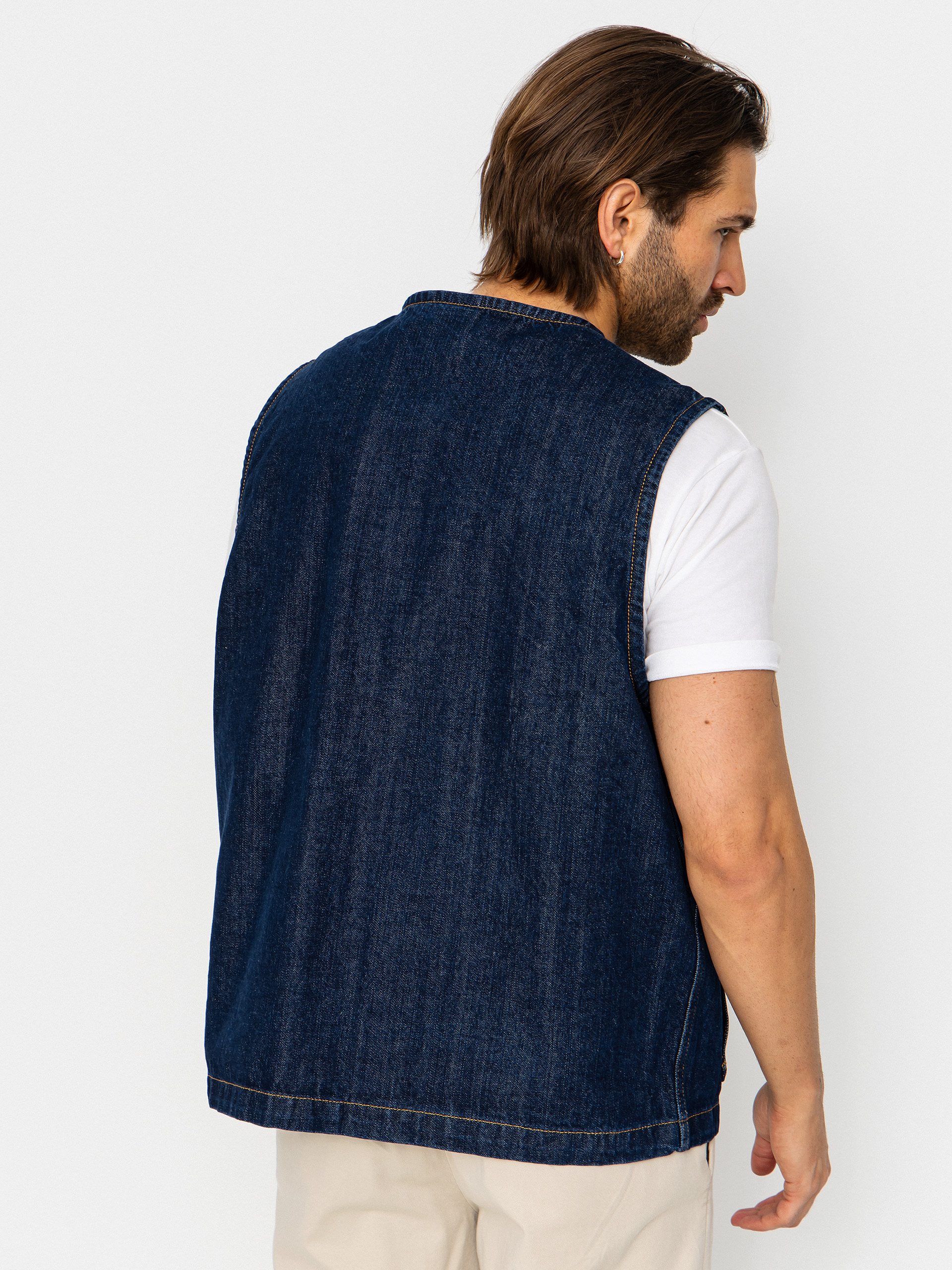 vesta Dickies X Harley Davidson Denim (rinsed indigo blue)