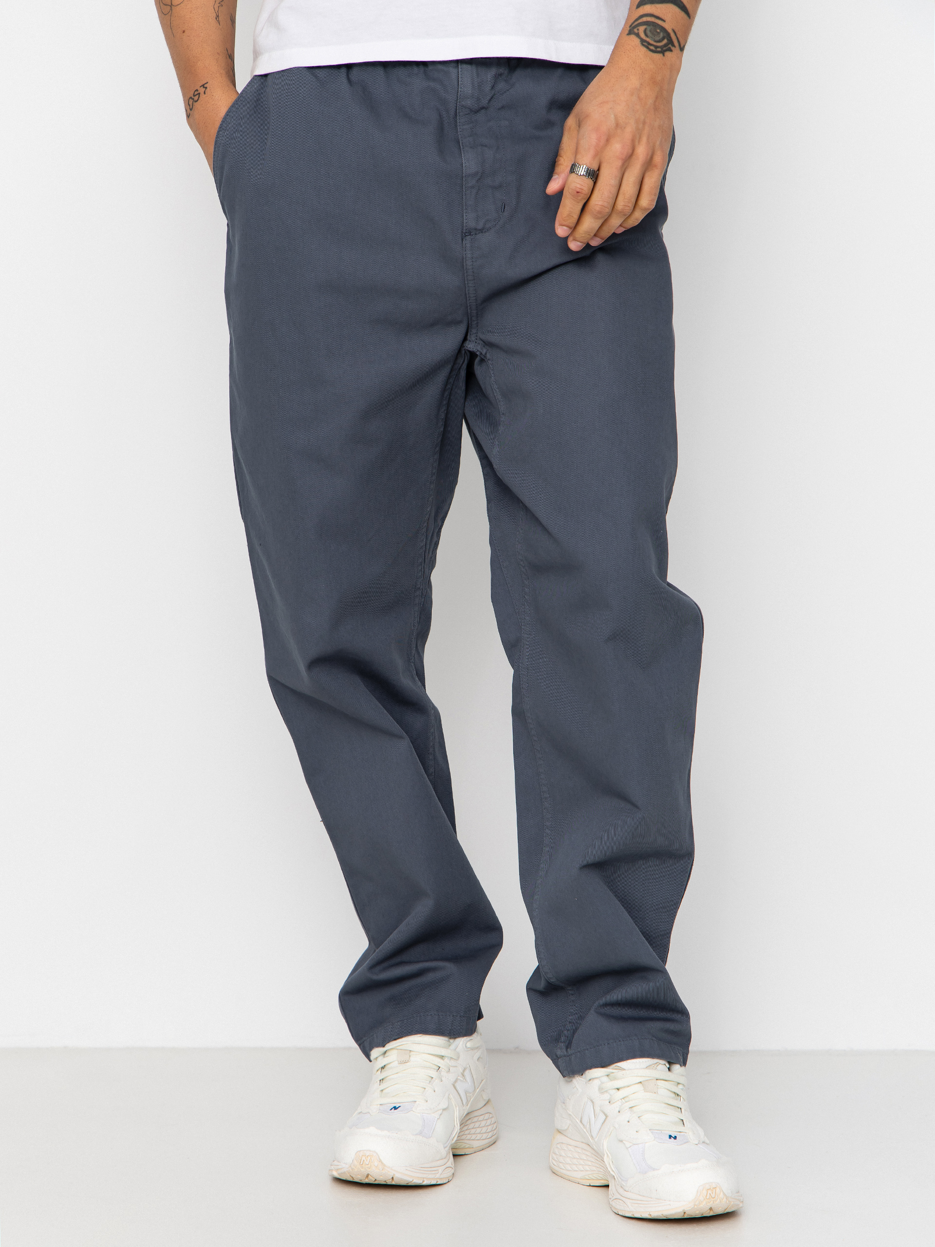 Kalhoty Carhartt WIP Flint (cozy blue)