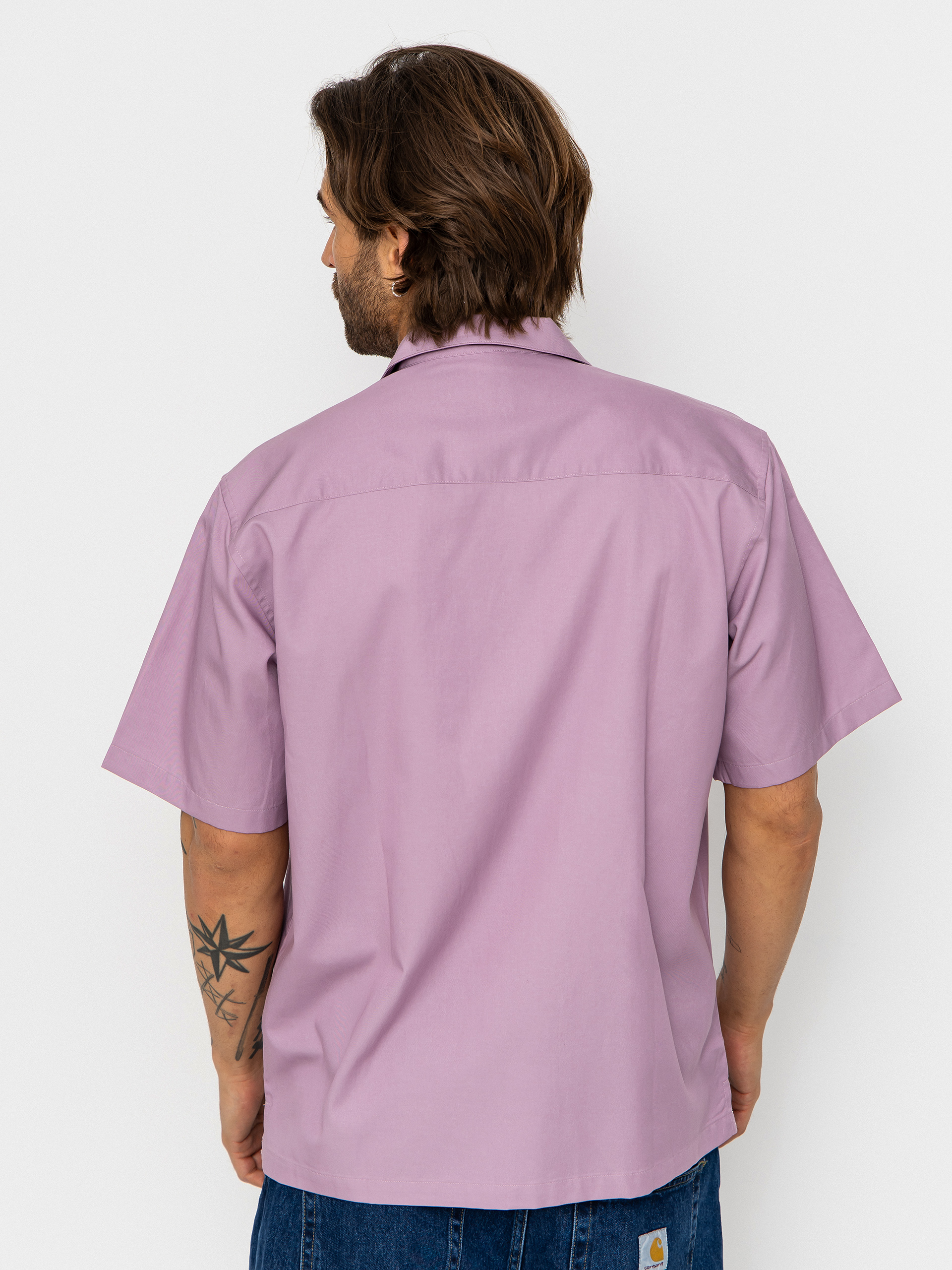 Košile Carhartt WIP Delray (gentle purple/white)