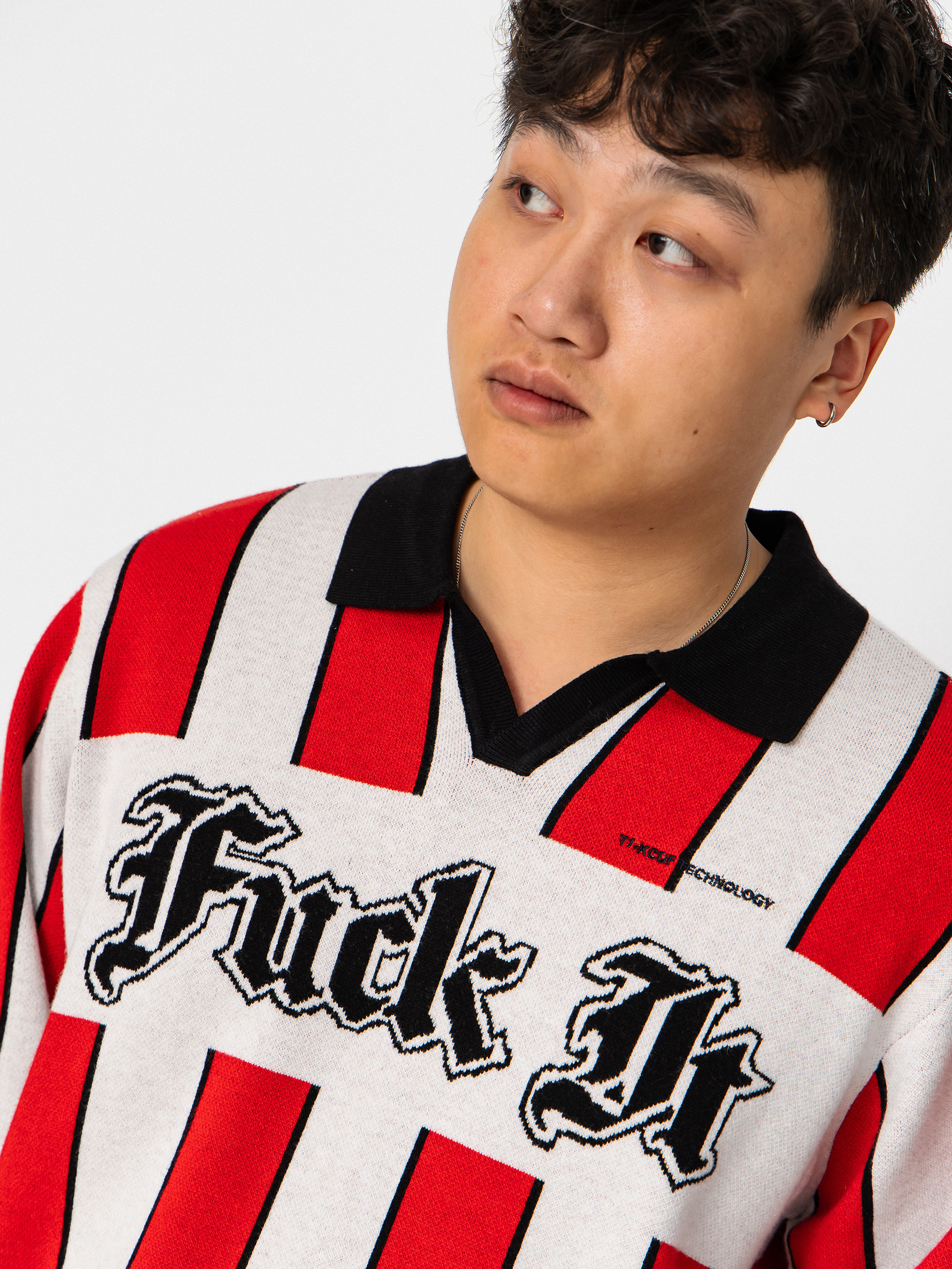 Svetr HUF Midfield Jersey (red)