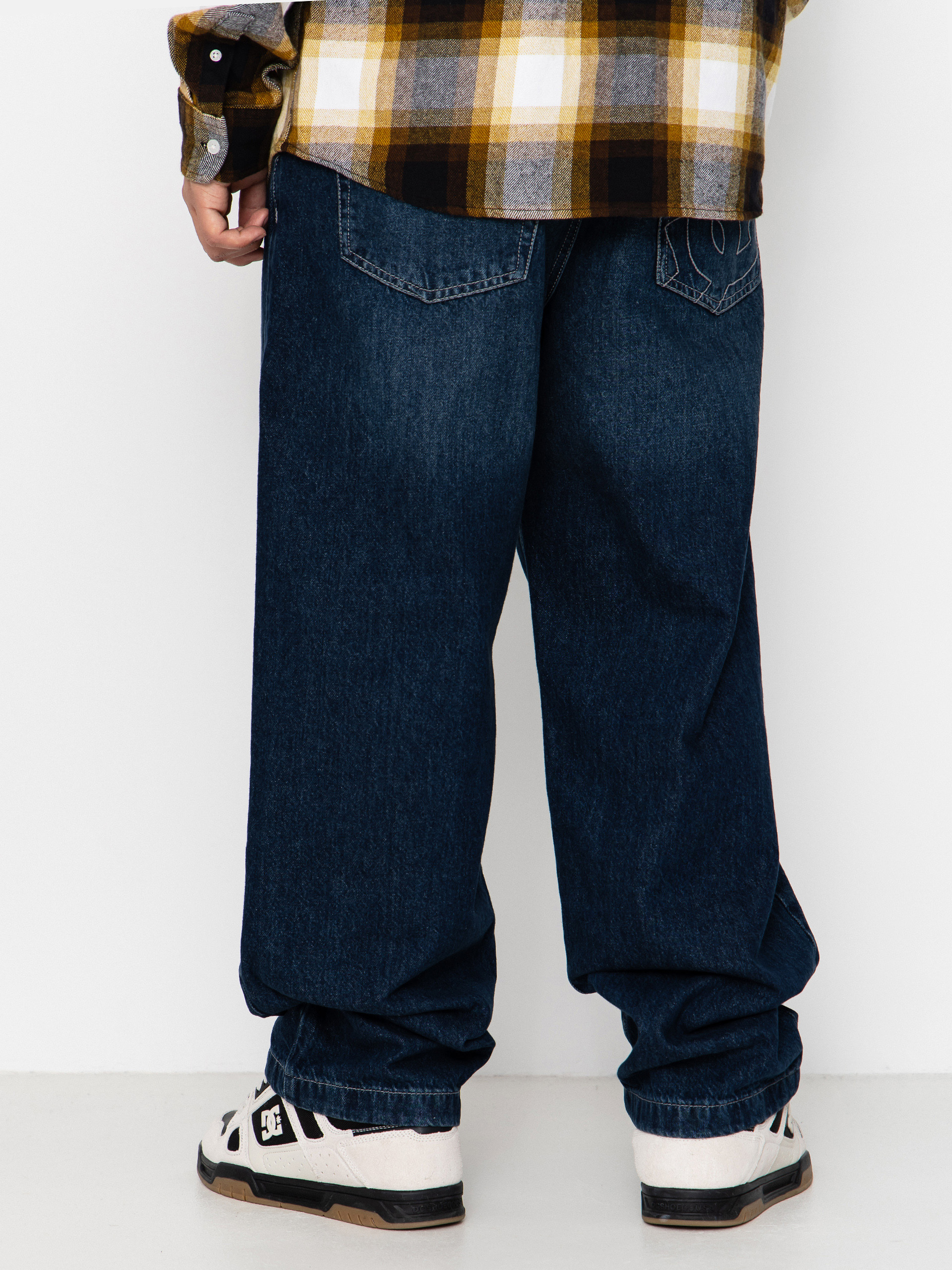 Kalhoty DC Worker Baggy Denim Double That (dark denim)