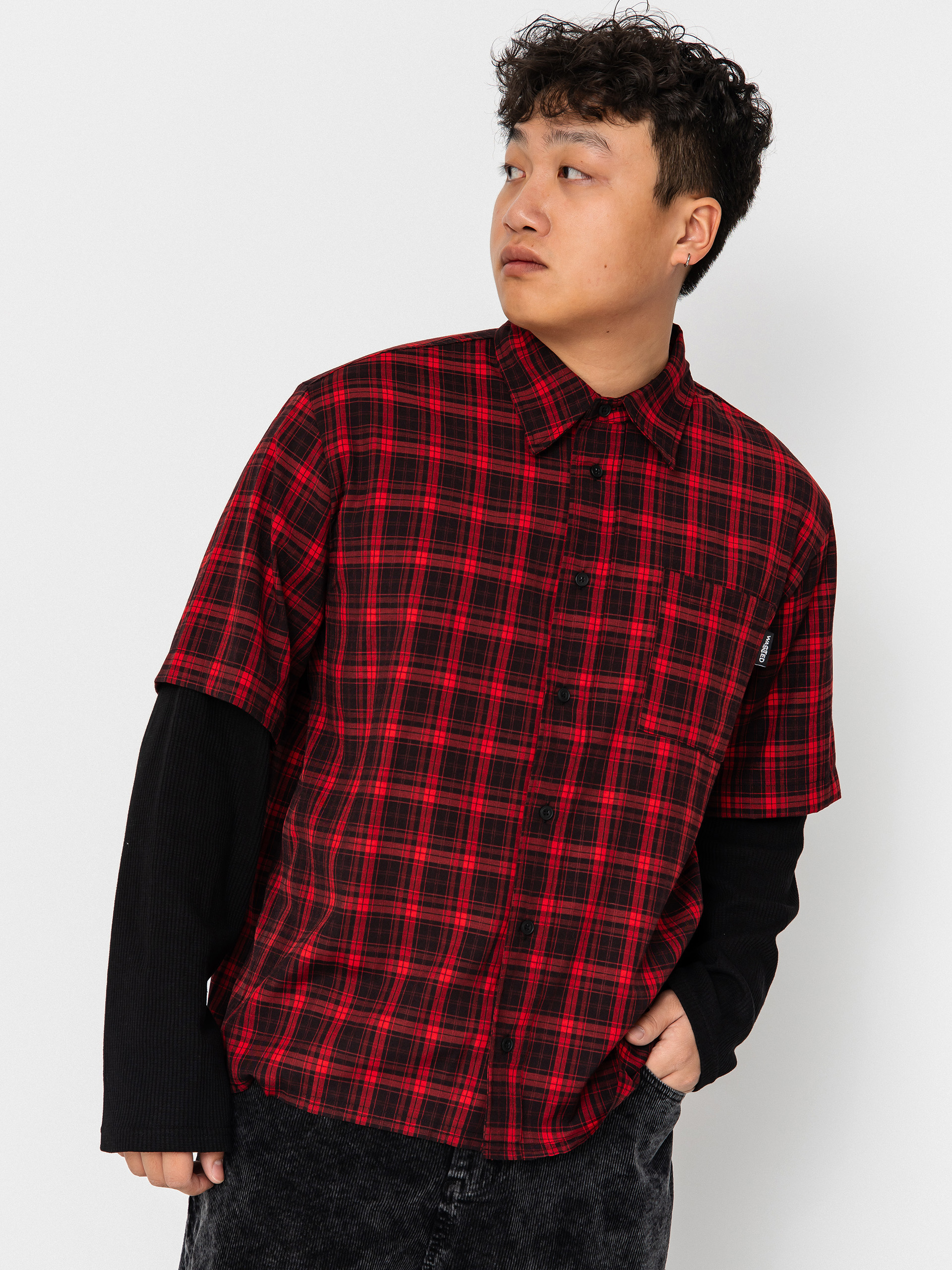 Košile Wasted Paris Tartan Age Shirt