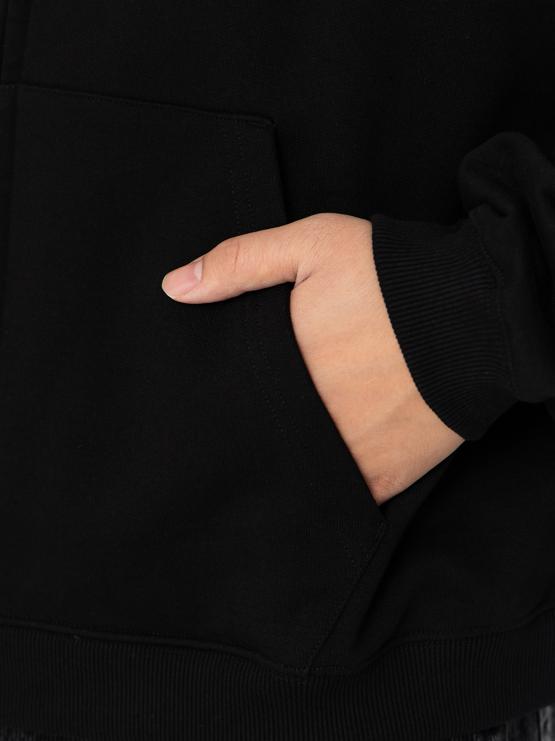 Mikina s kapucí Wasted Paris Taunt Boxy ZHD (black)