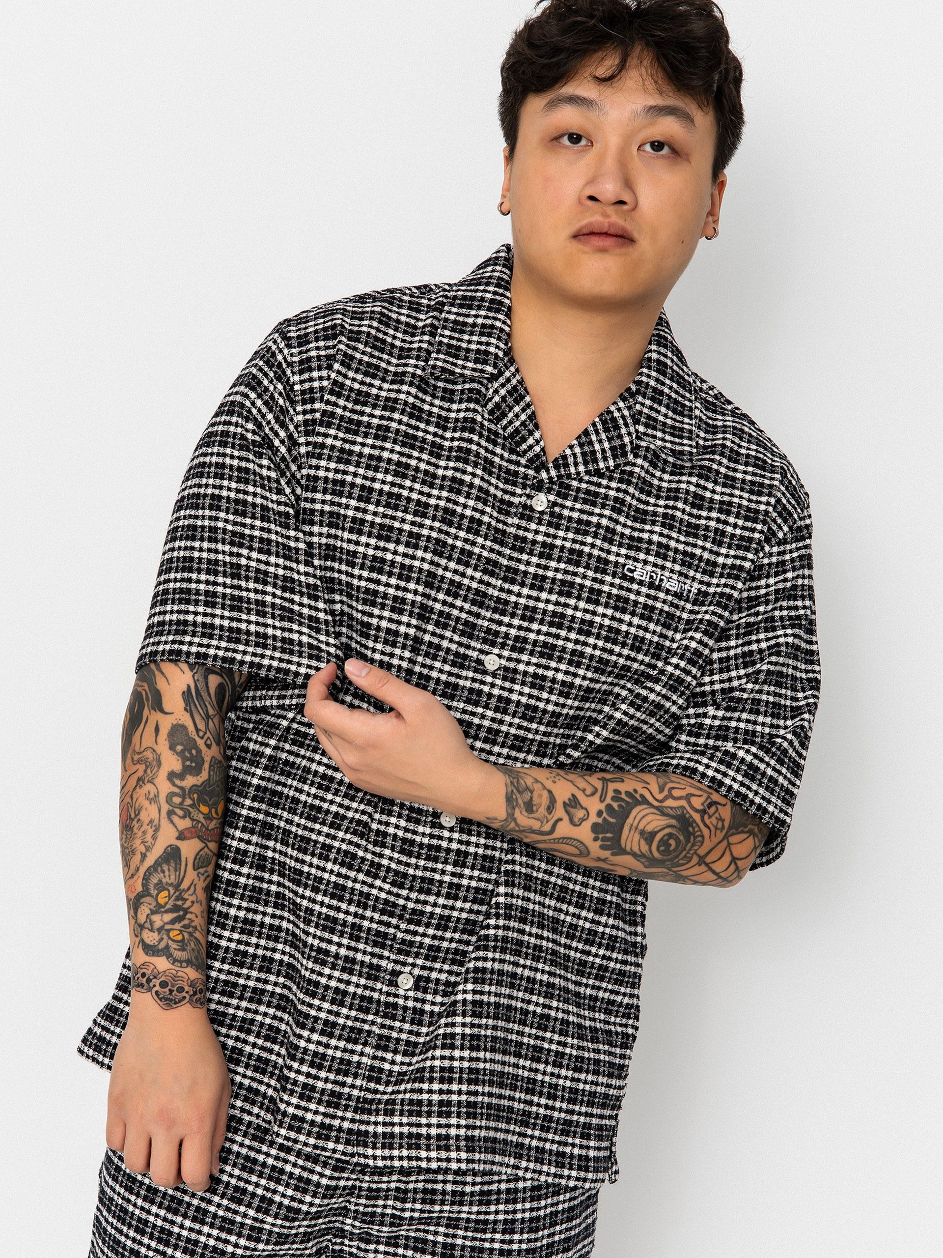 Košile Carhartt WIP Kander (kander check/black)