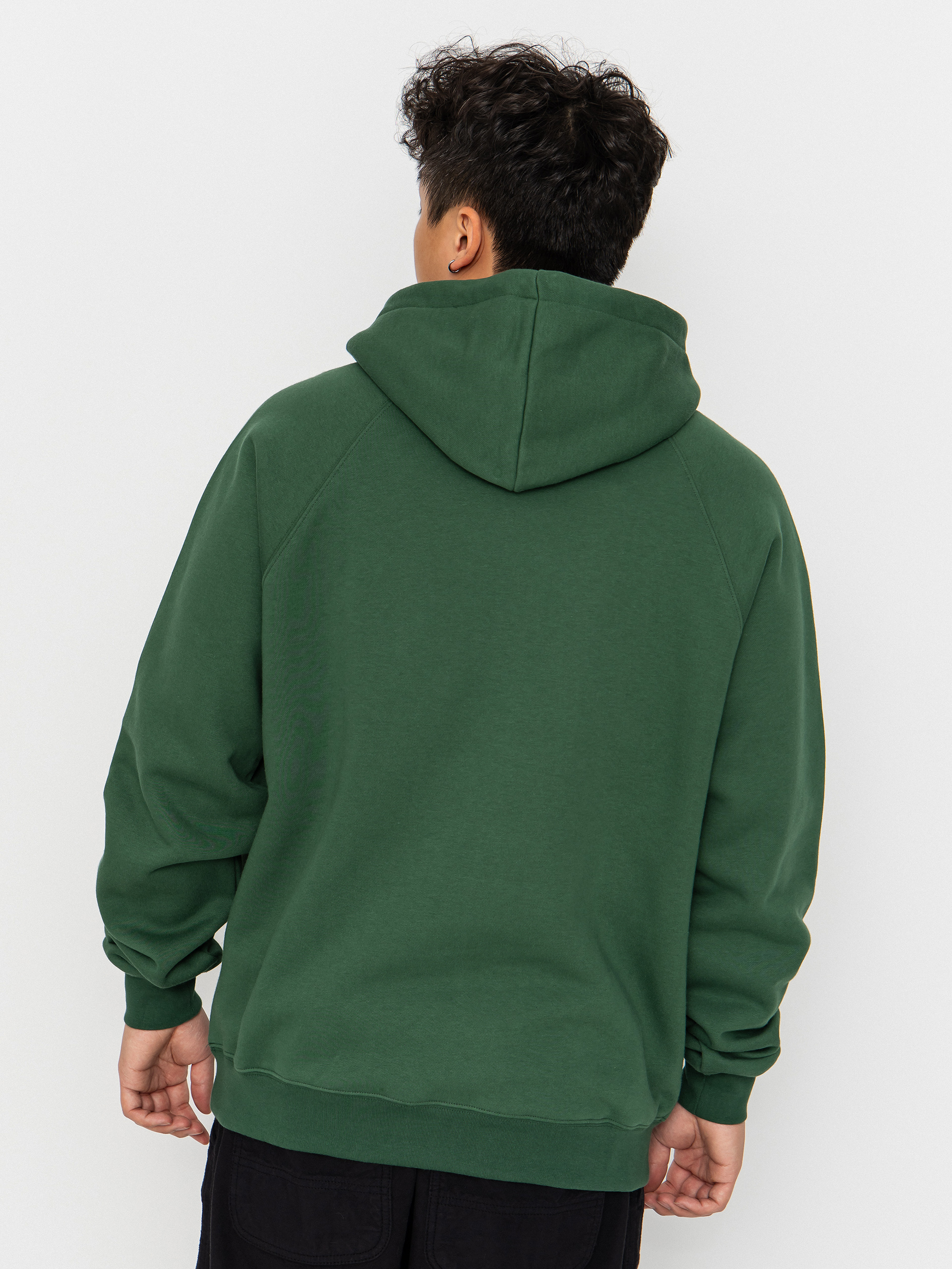 Mikina s kapucí Polar Skate Default HD (forest green)