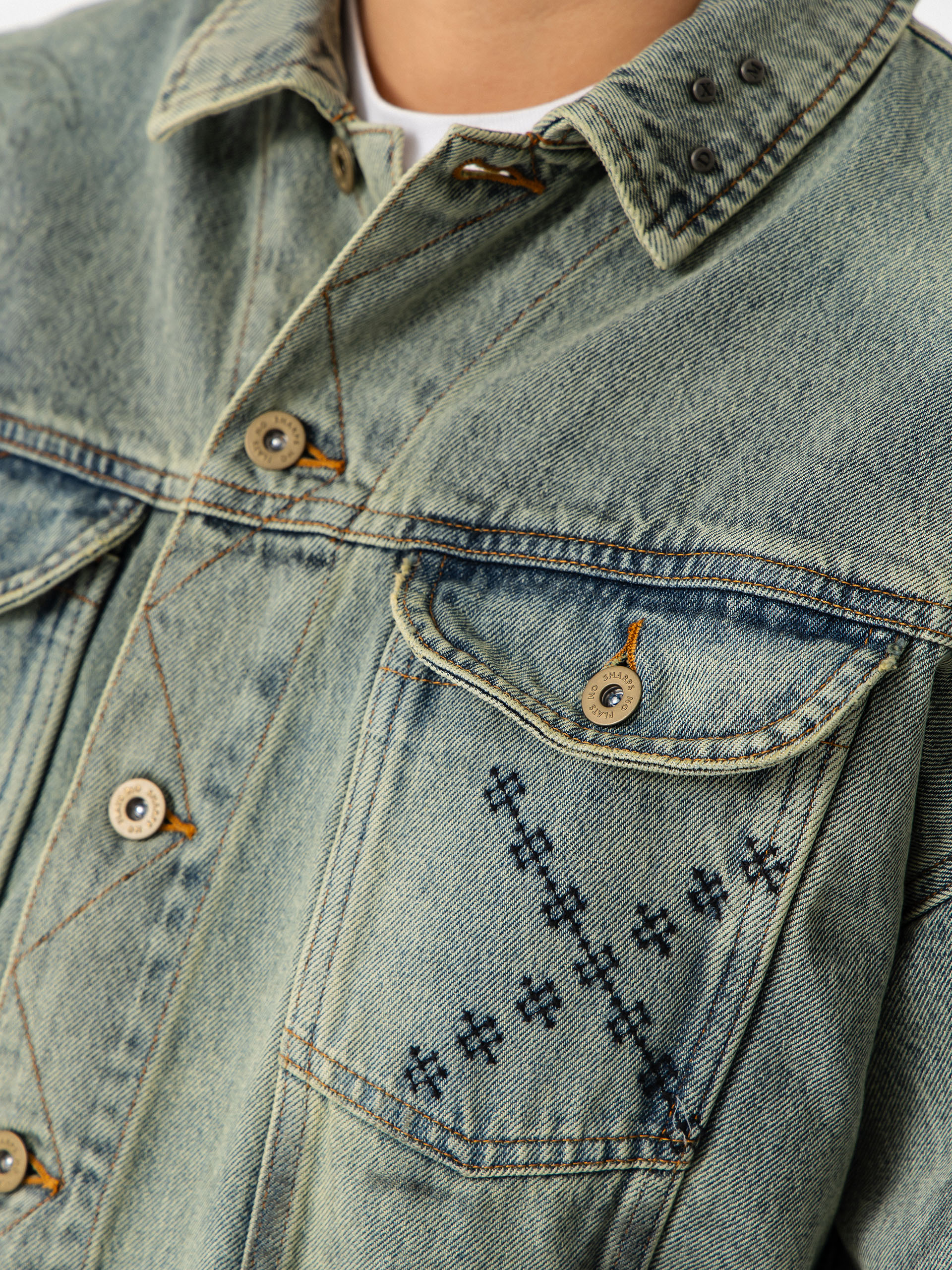 Bunda Deus Ex Machina Mephistopheles (vintage indigo)