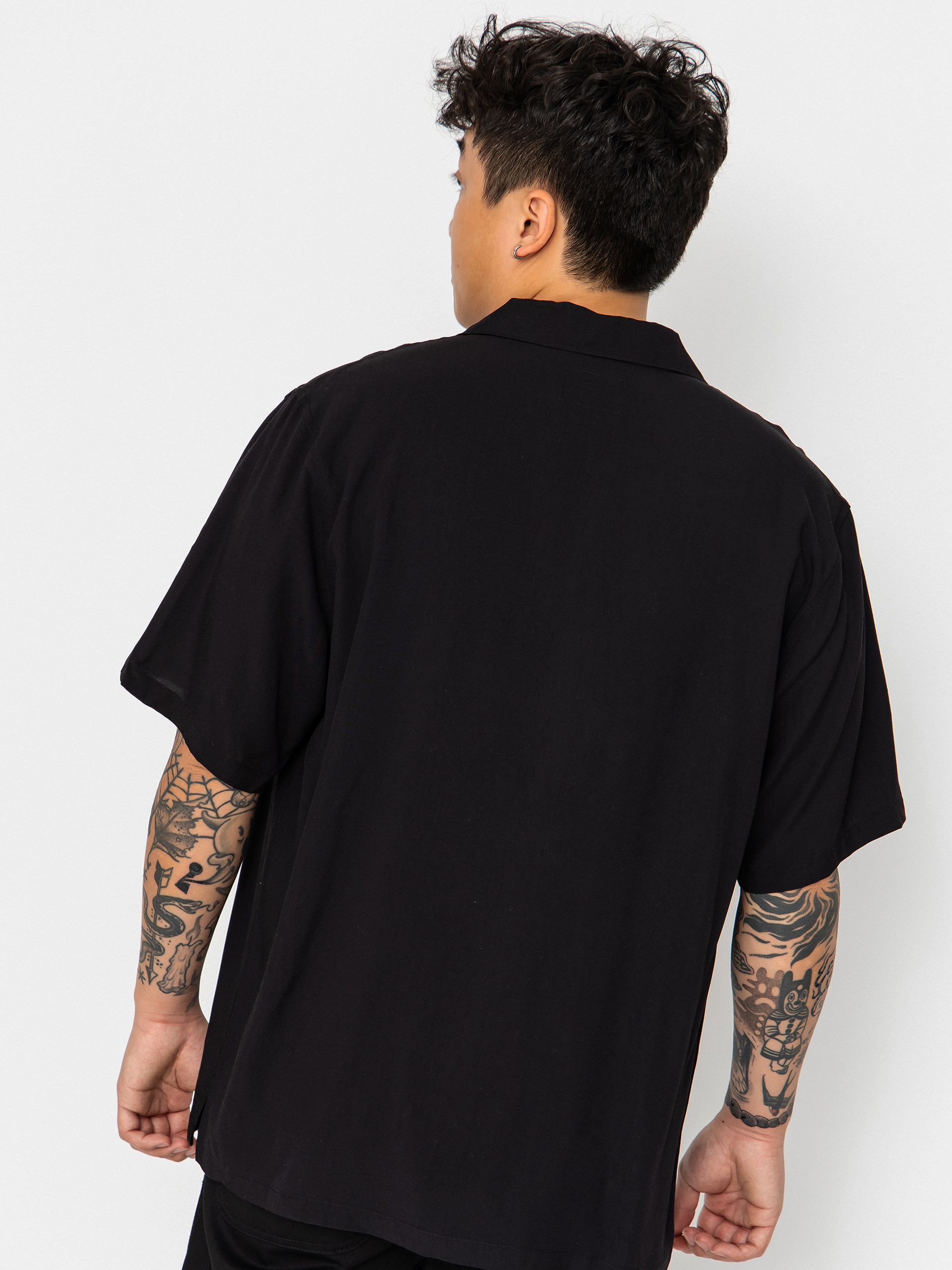 Košile HUF Dogged Resort (black)