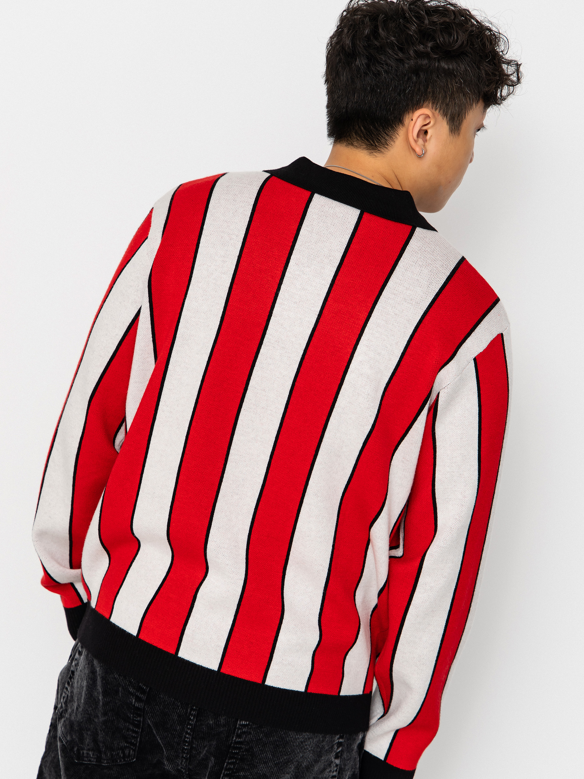 Svetr HUF Midfield Jersey (red)