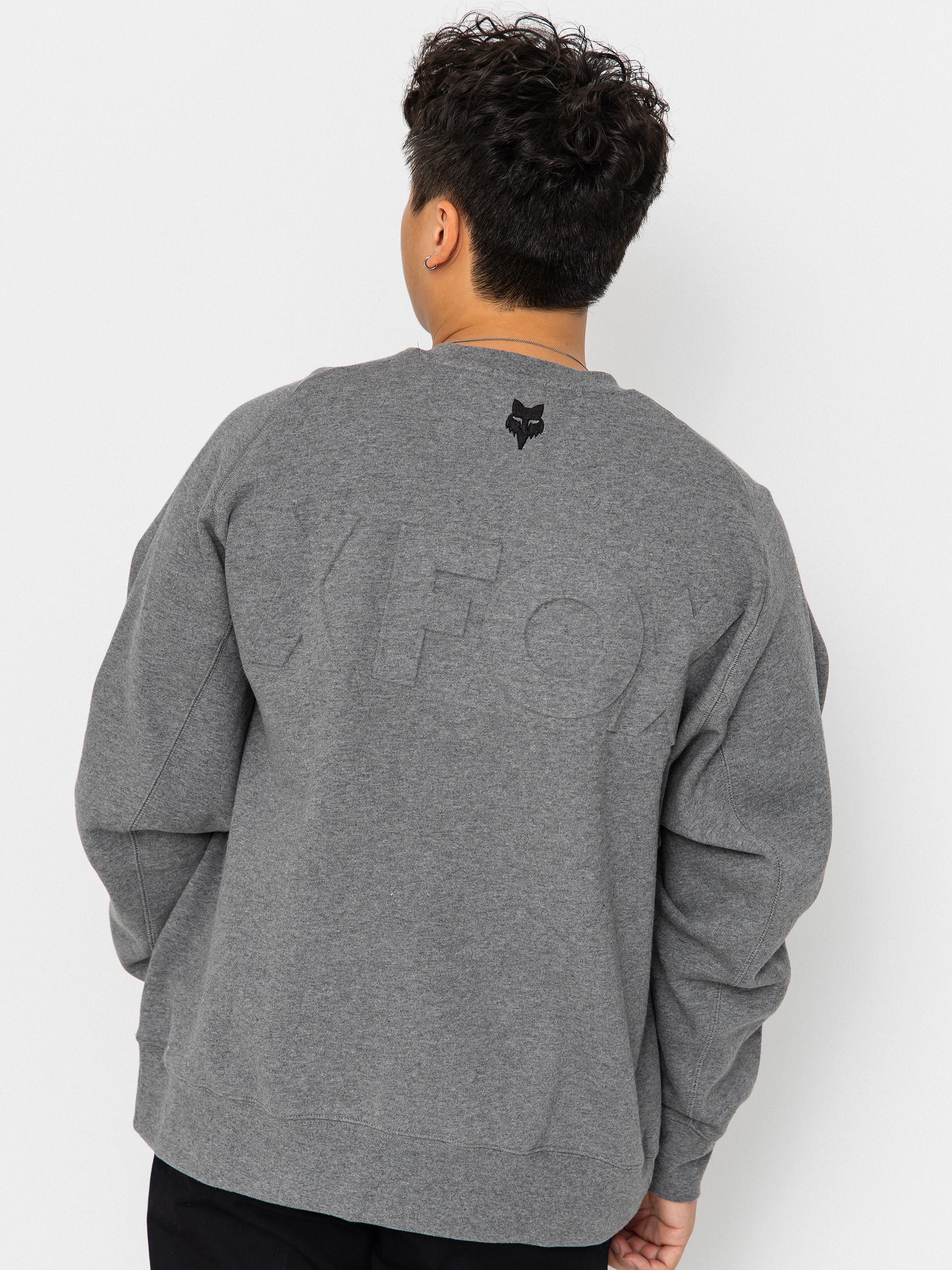 Mikina Fox Moto-X (heather graphite)