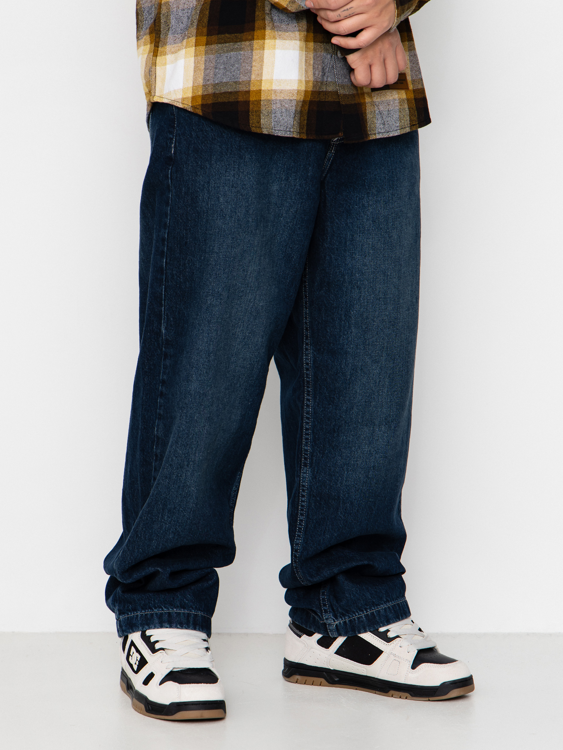 Kalhoty DC Worker Baggy Denim Double That (dark denim)