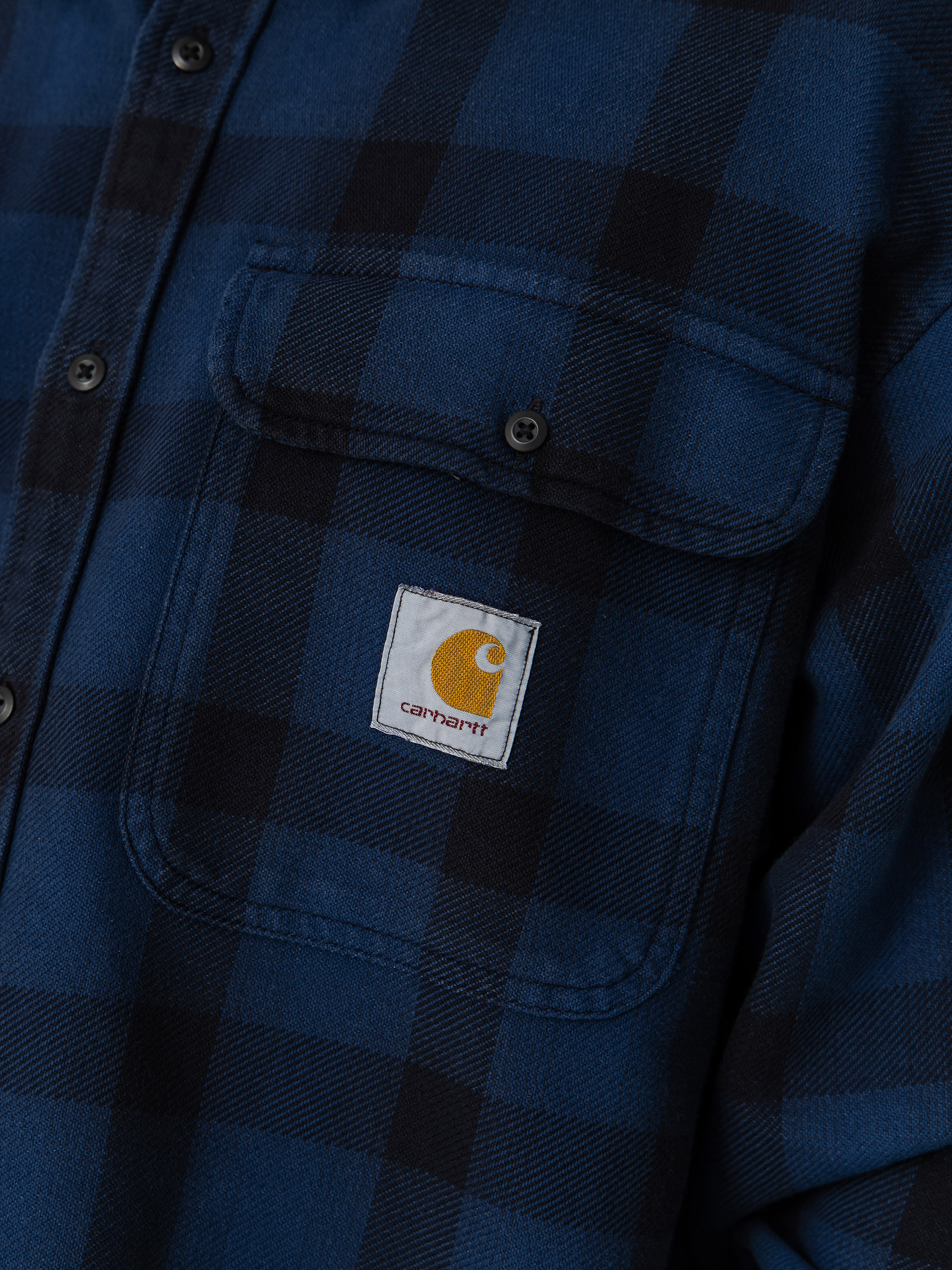 Košile Carhartt WIP Edmands (edmands check/natural/jupiter)