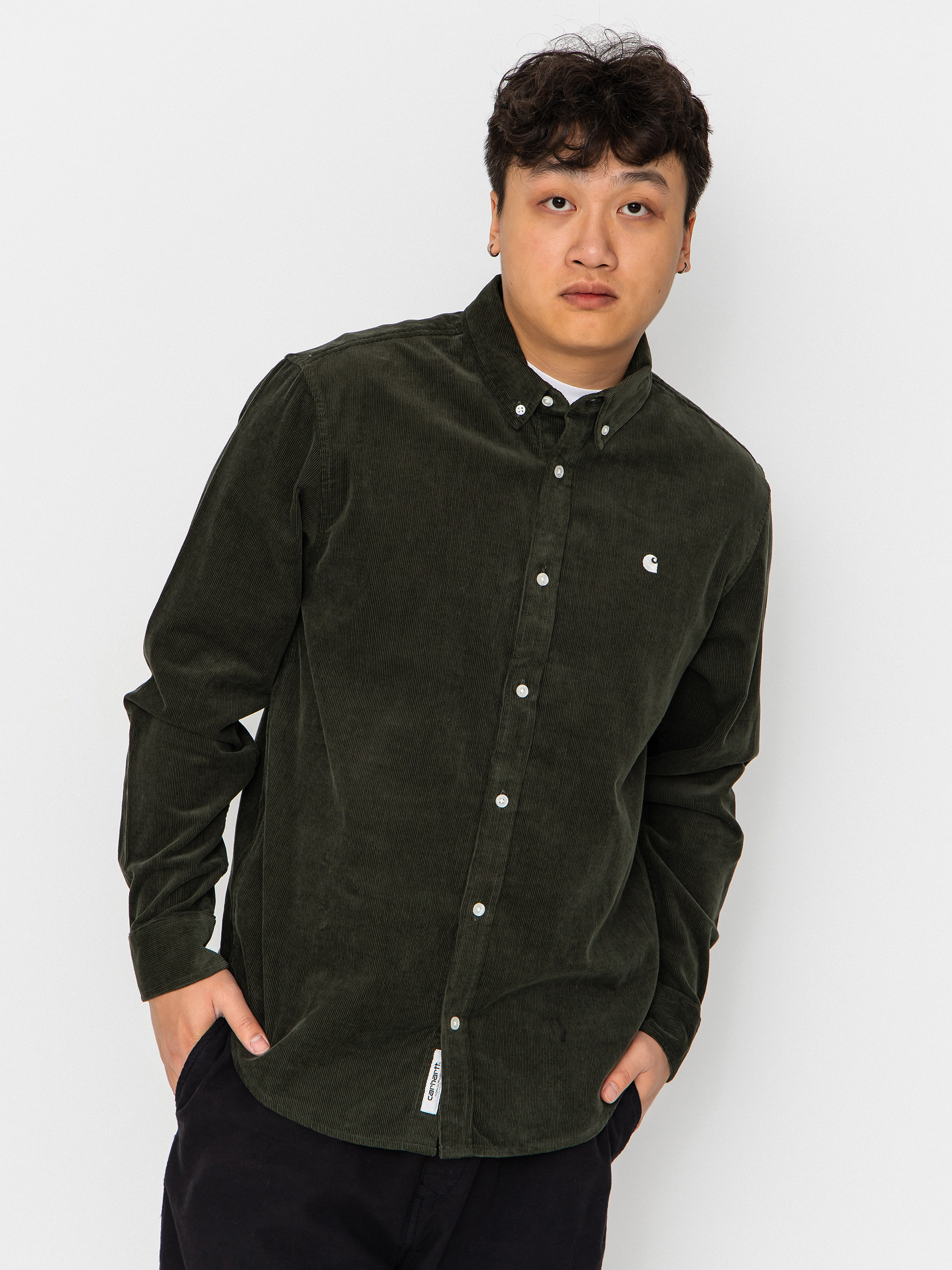 Kou0161ile Carhartt WIP Madison Fine Cord (opuntia/wax)