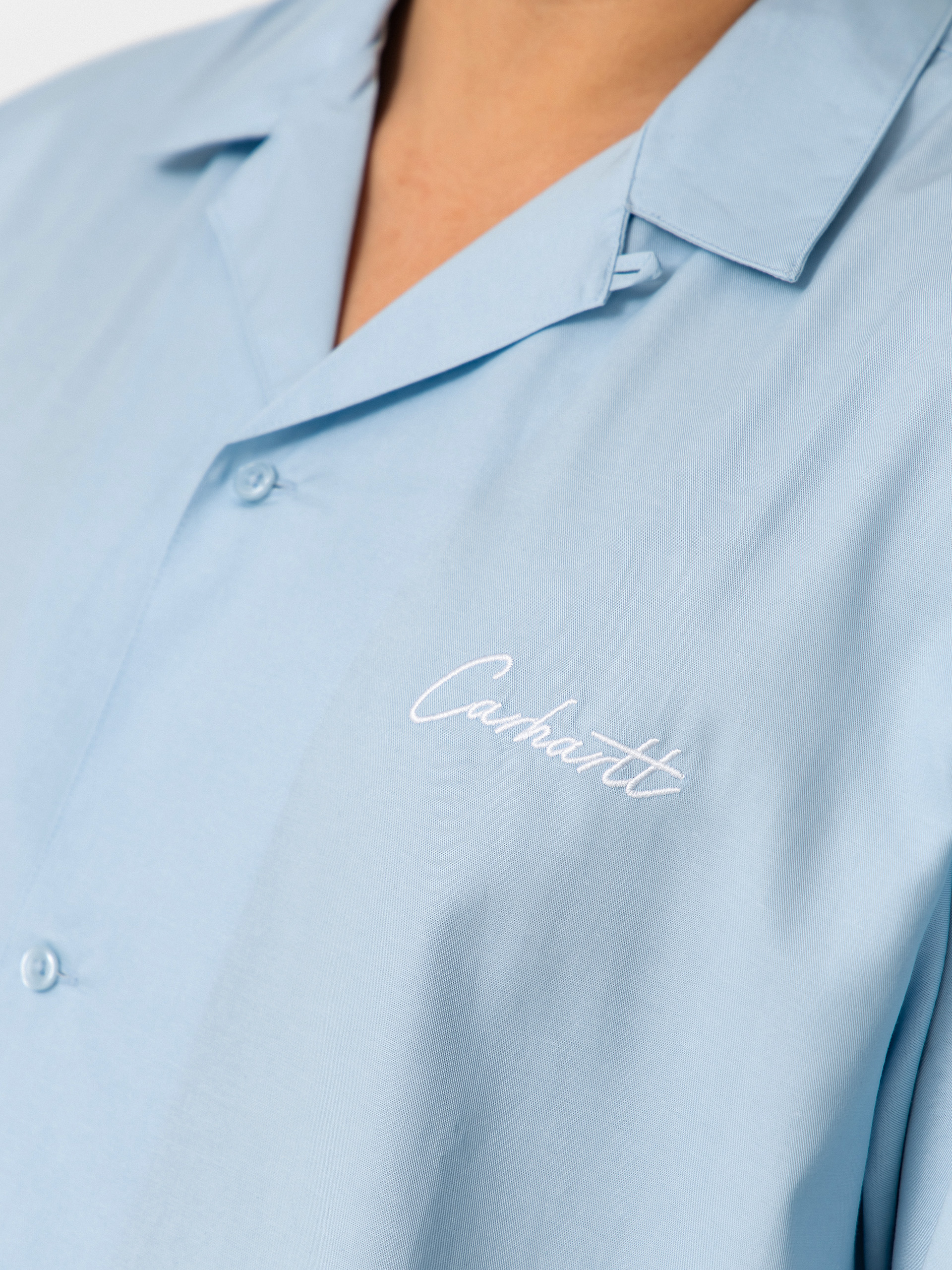 Košile Carhartt WIP Delray (icaria/white)