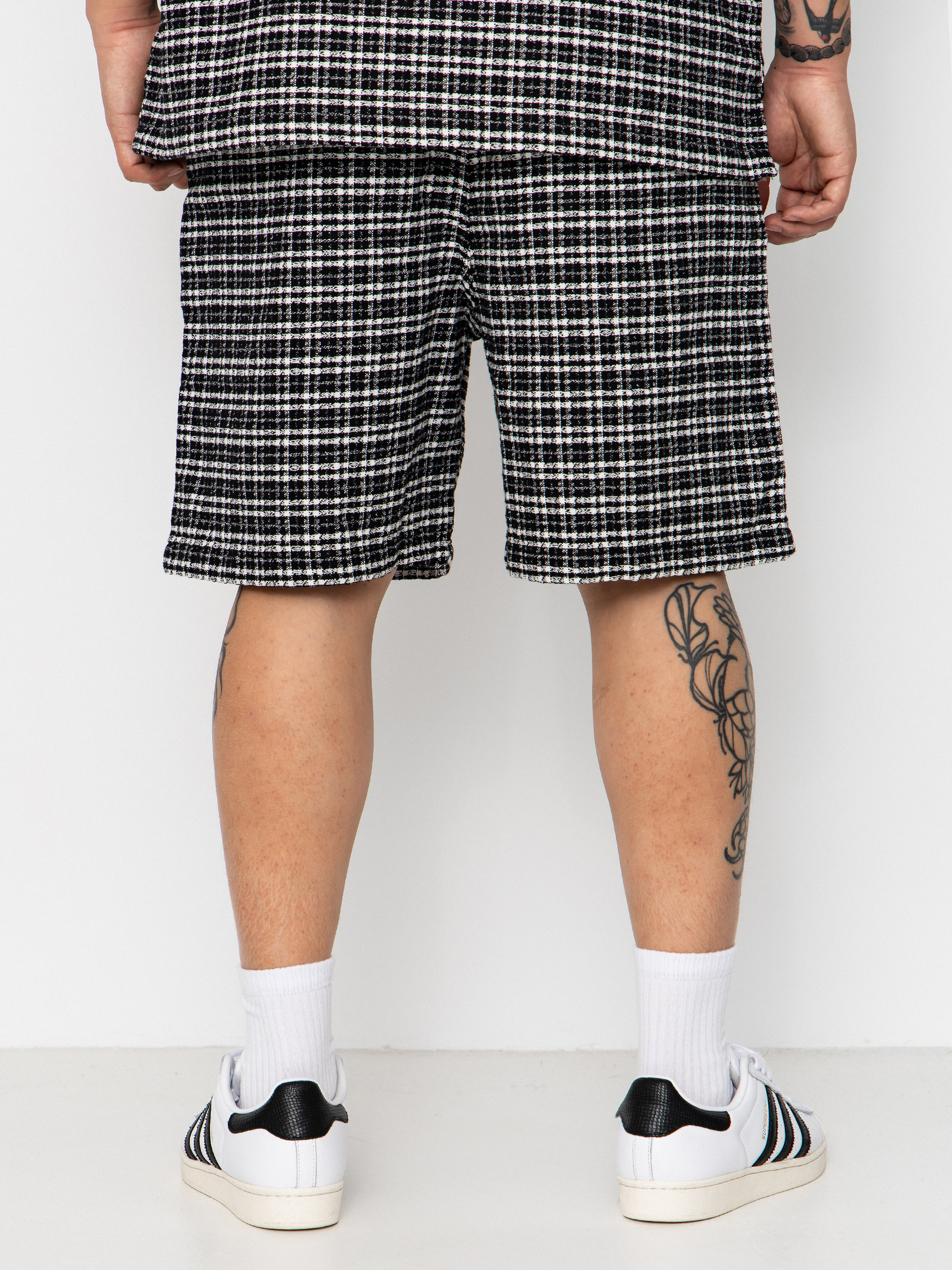 Kraťasy Carhartt WIP Kander (kander check/black)