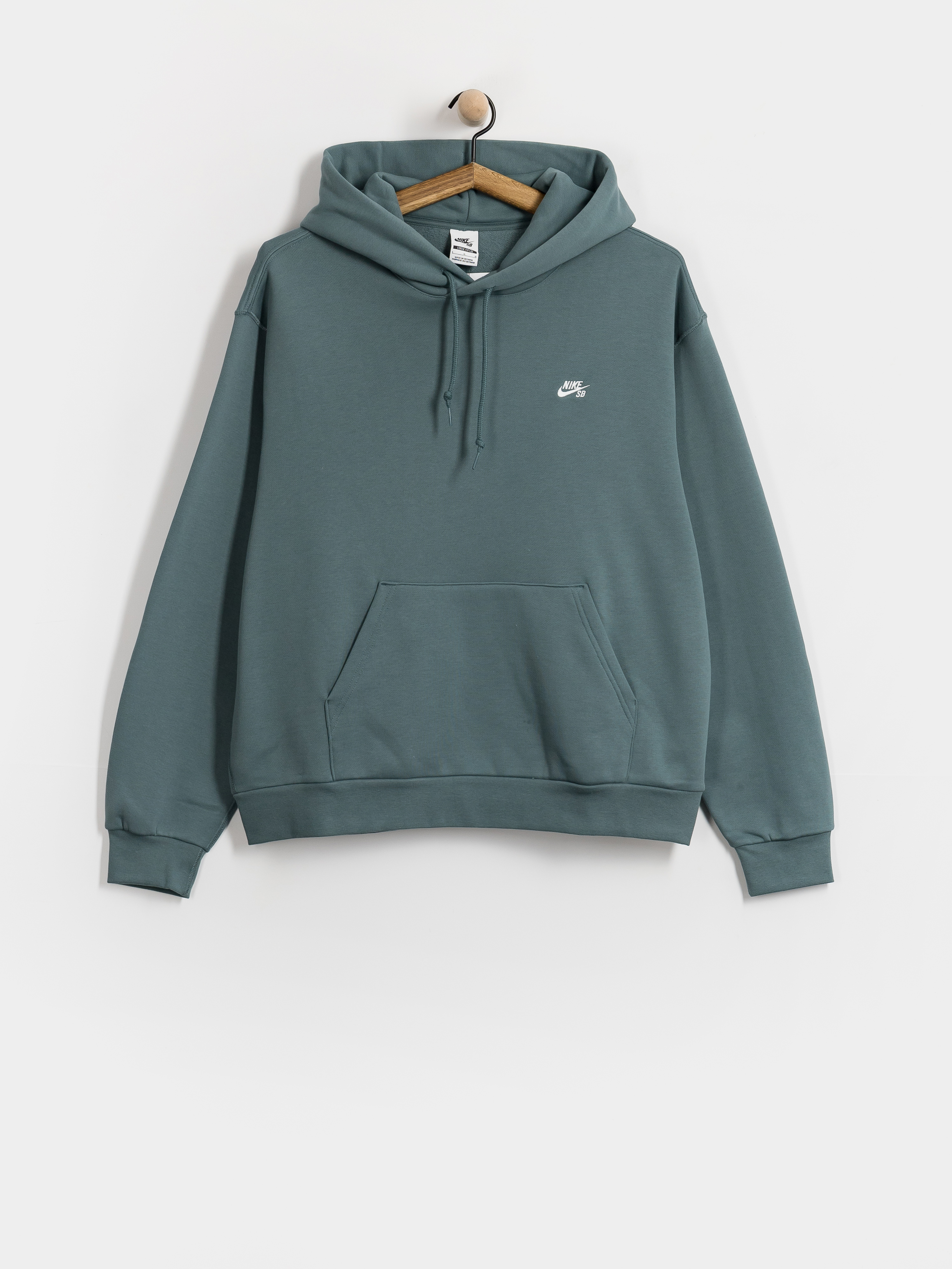 Mikina s kapucu00ed Nike SB Essential Logo HD (mineral slate/white)
