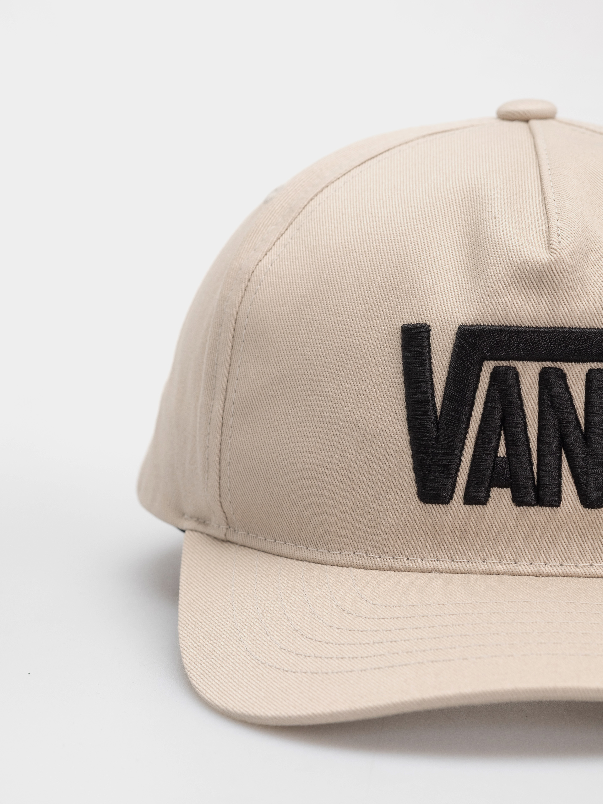 Kšiltovka  Vans Stretch Logo Snapback (oatmeal)
