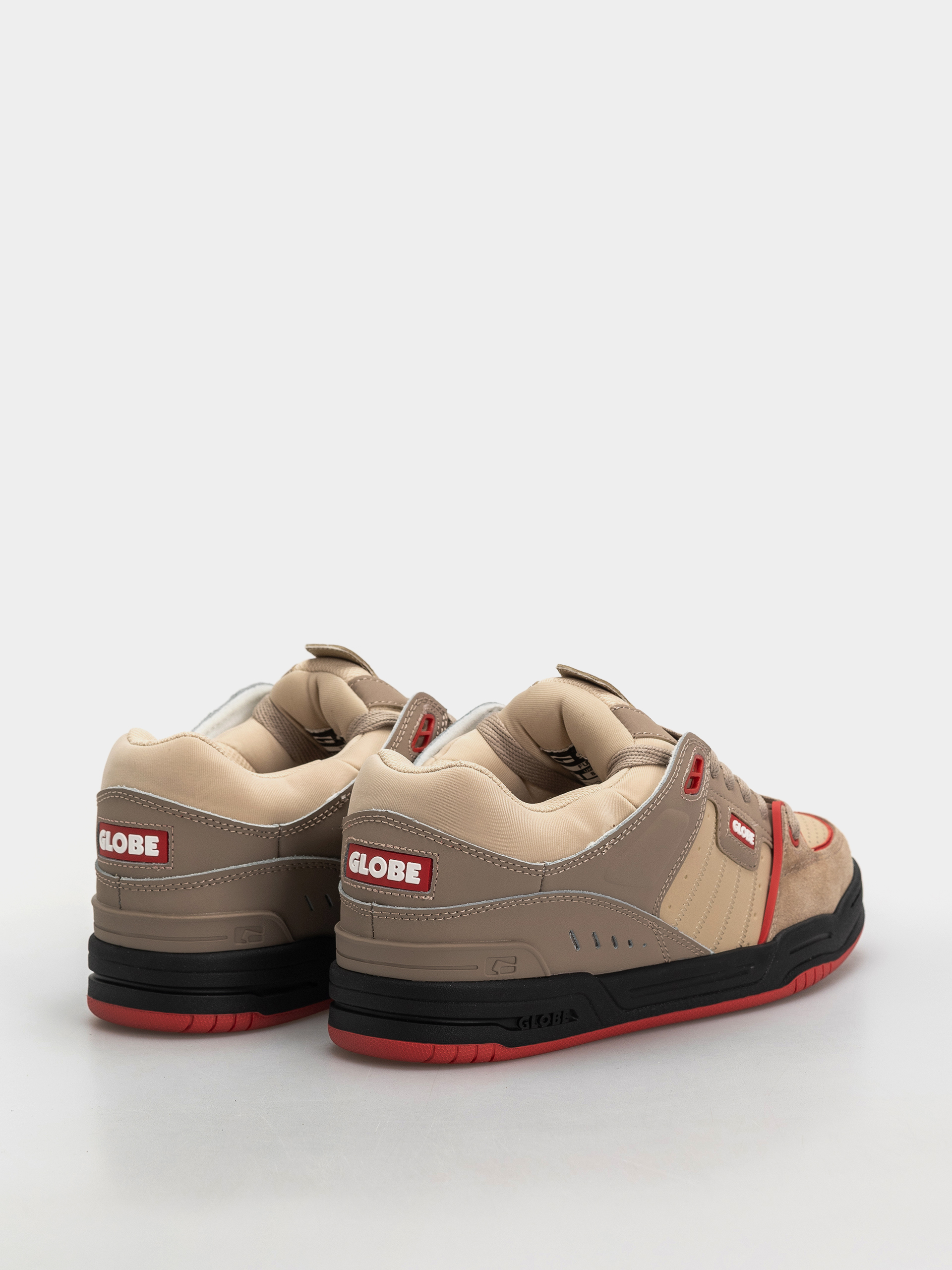 Boty Globe Fusion (khaki/red)